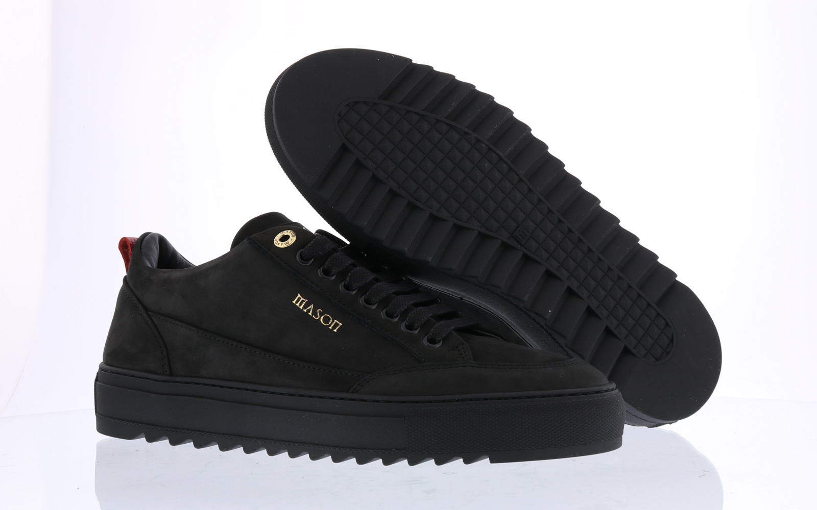 Heren Tia Nubuck Zwart