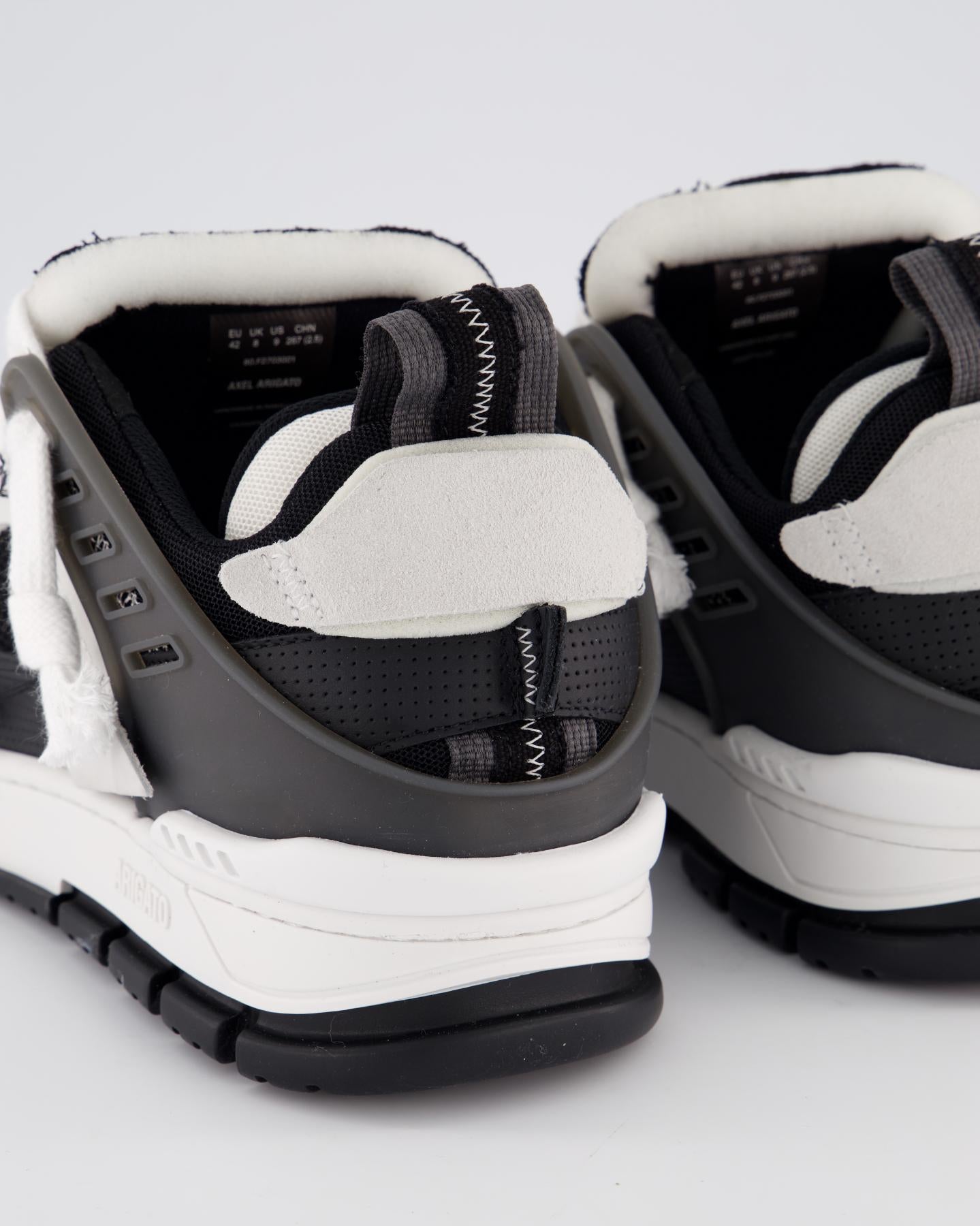 Heren Area Patchwork Sneaker Zwart
