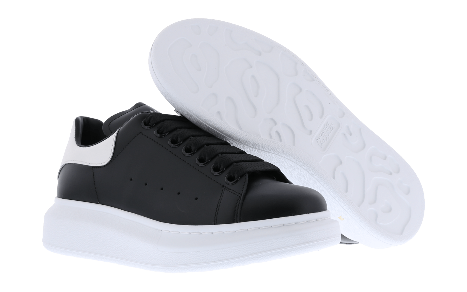 Dames Oversized Sneaker zwart/wit