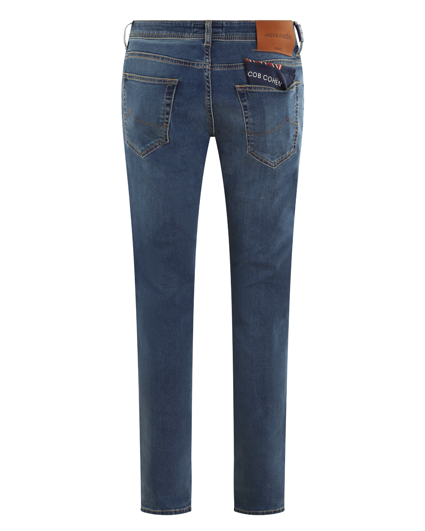 Heren Nick Slim Jeans Blauw