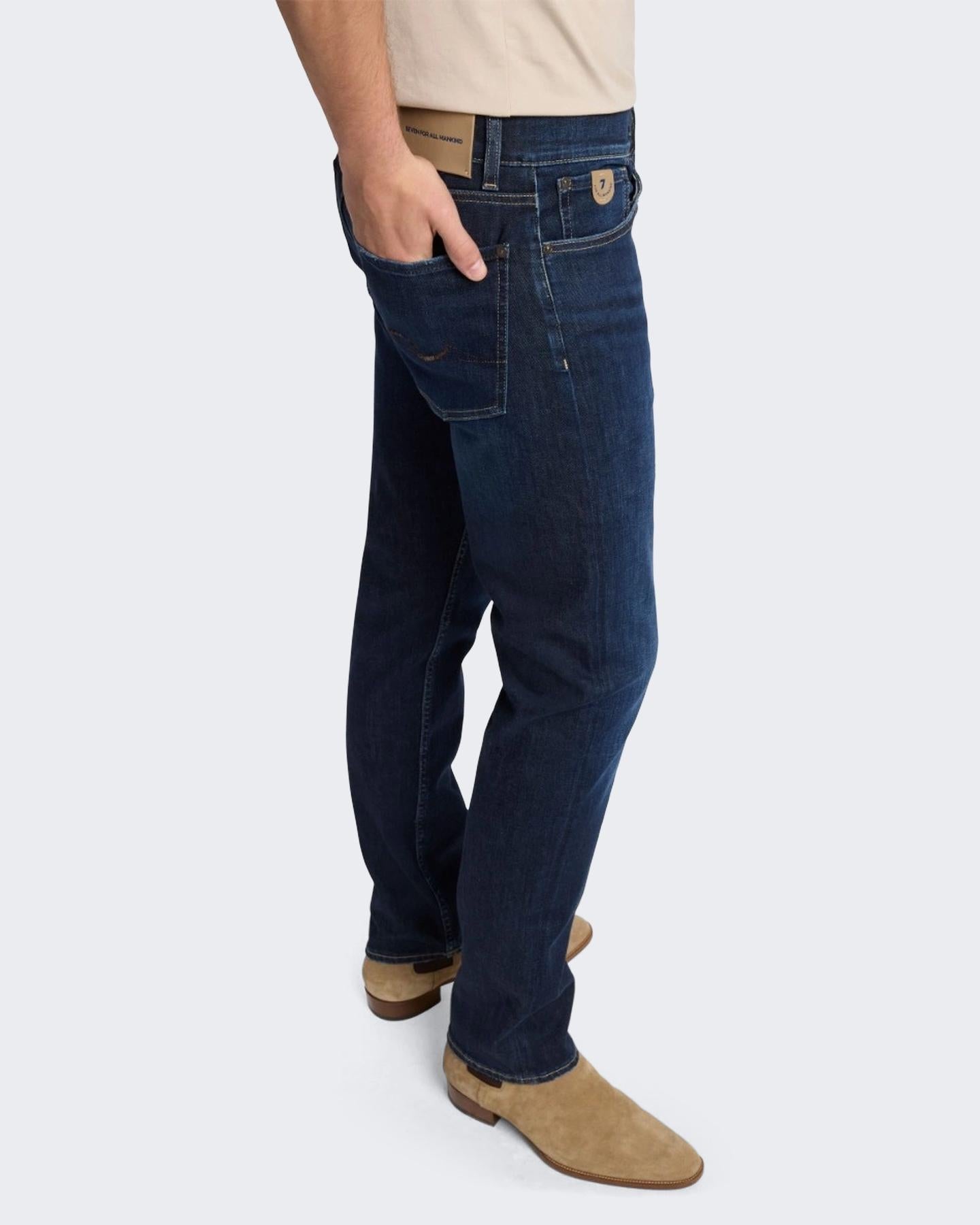 Heren Slimmy Fairfield Jeans Blauw