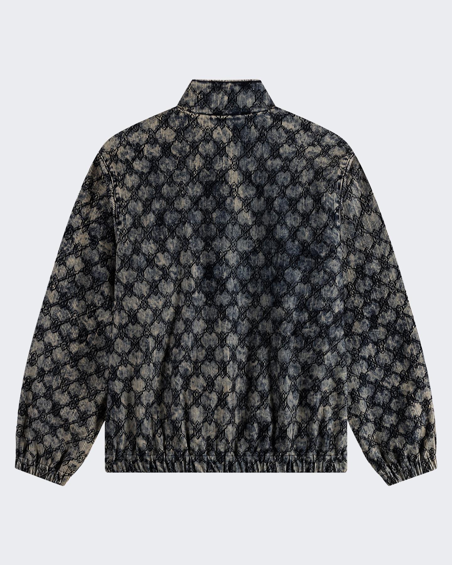 Heren Velvet Track Jacket