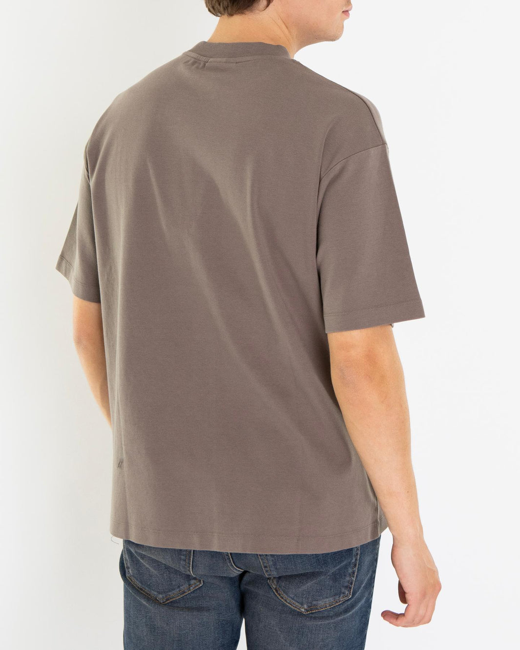 Drole De Monsieur Heren Le Grand Hôtel T-Shirt Bruin