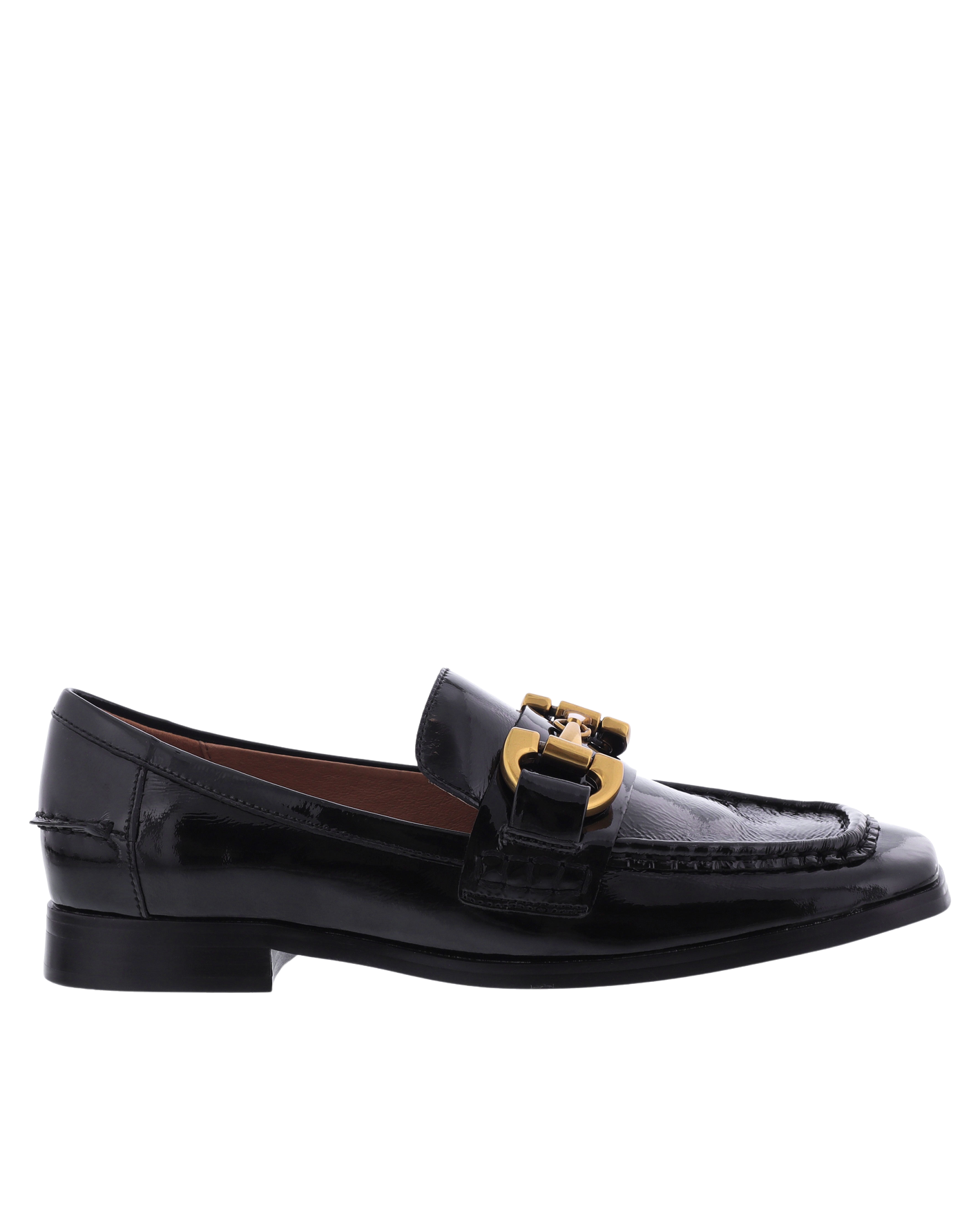 Dames Drew Naplack Loafer Zwart