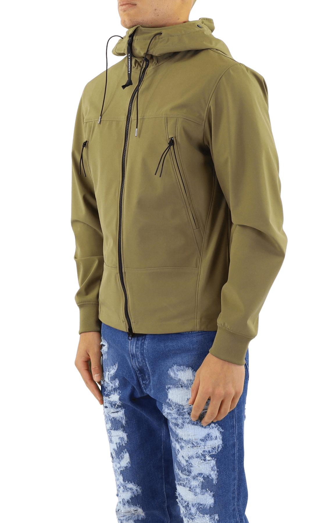 Heren Soft Shell Medium Jacket Groen