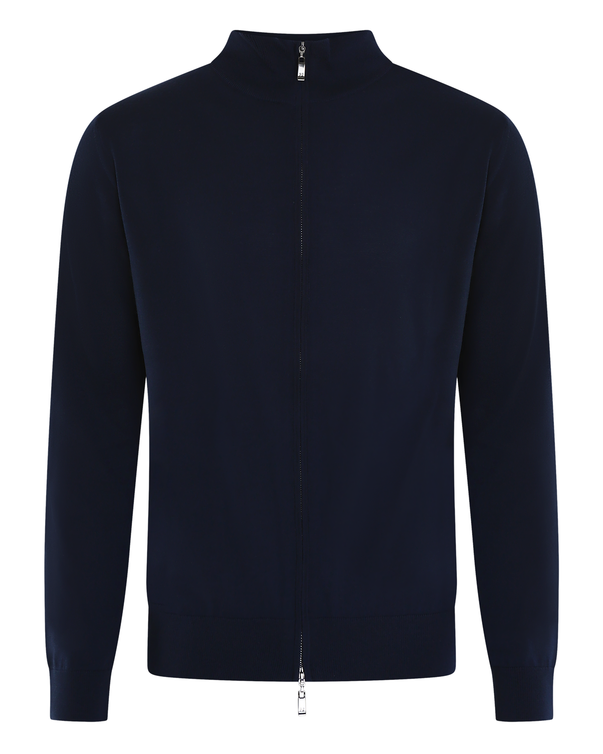 Heren Knitted Cardigan Blauw