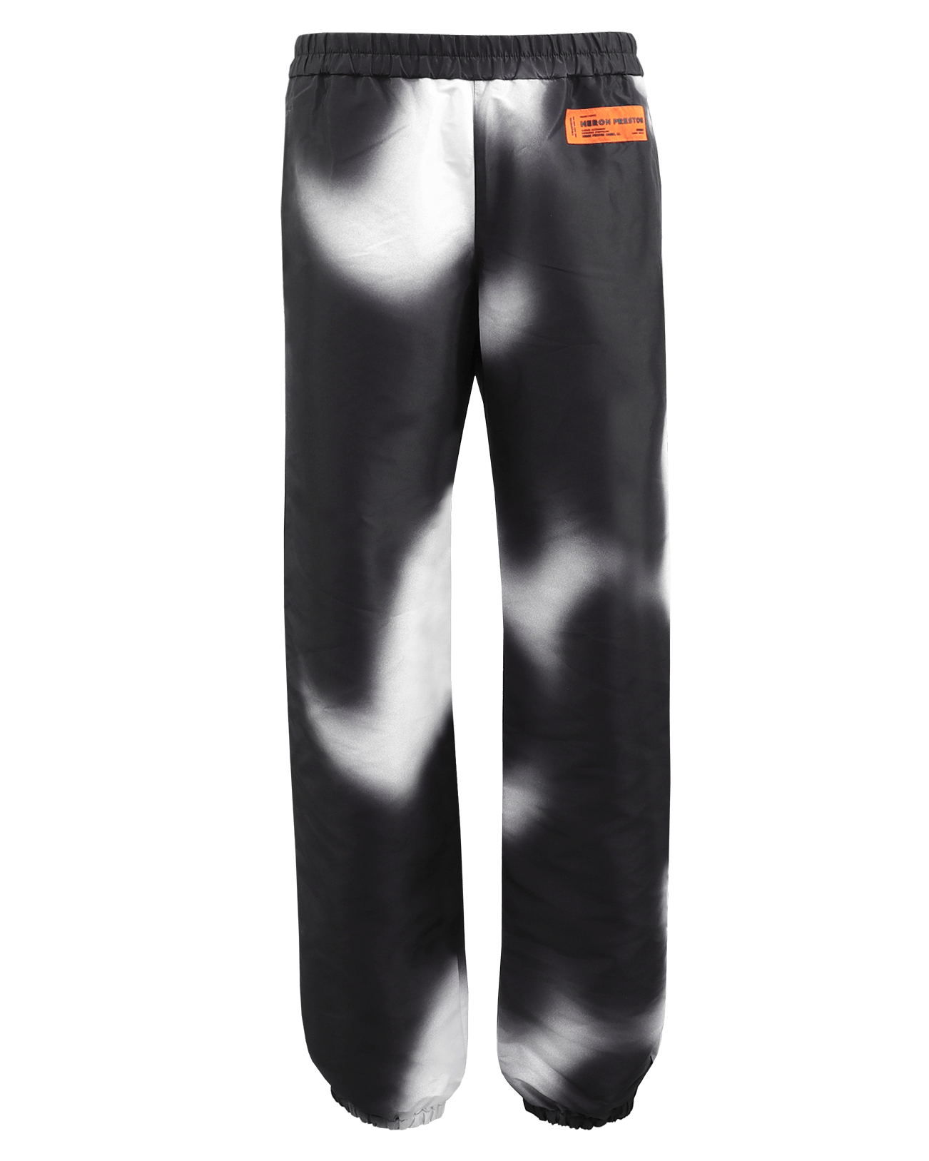 Heren Aop Blur Spray Trackpant Zwart