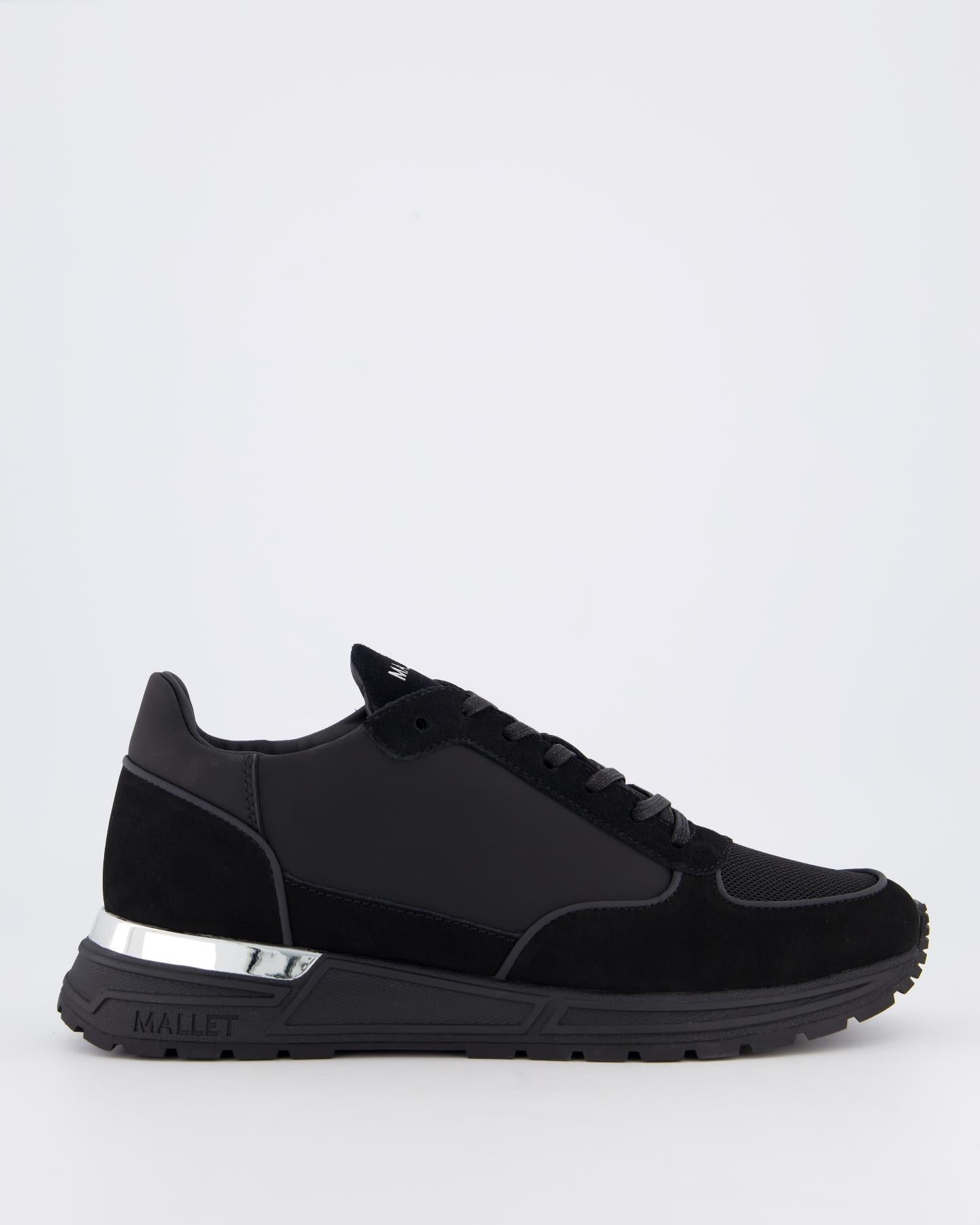 Mallet Footwear Heren Popham Lite Zwart leer - Eleganza.nl