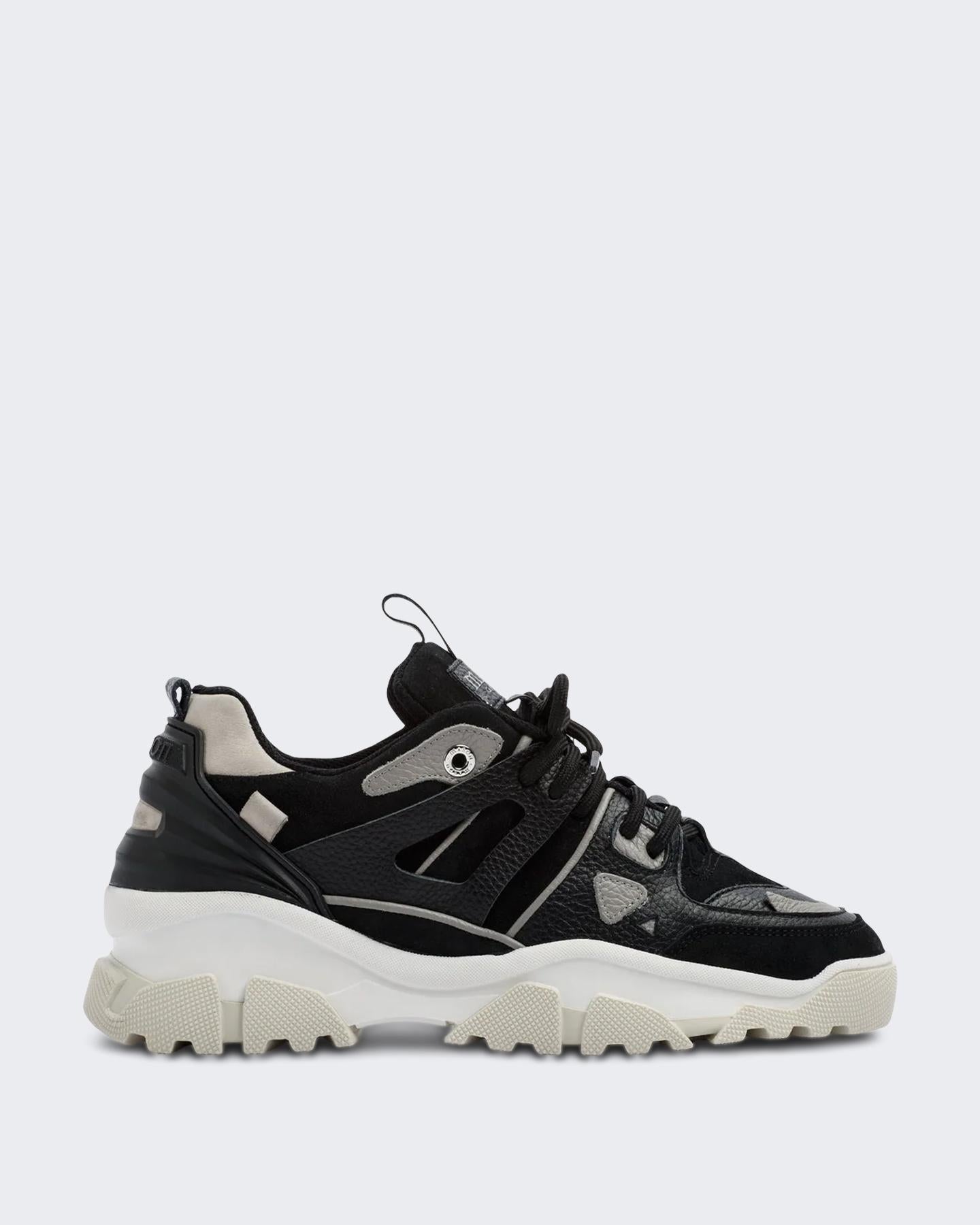 Mason Garments Heren Genova Sneaker Zwart - Eleganza.nl