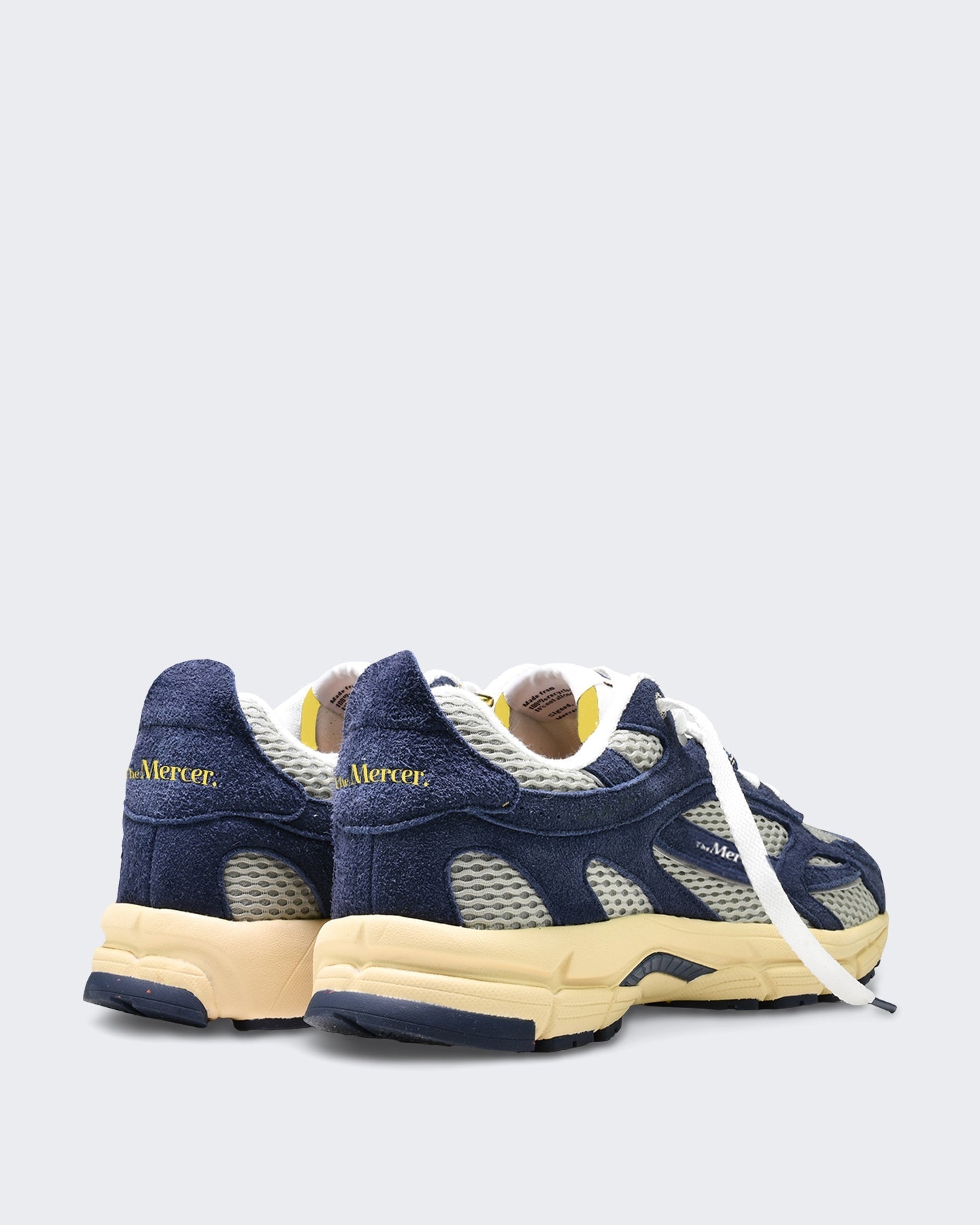 Mercer Unisex Lage sneaker met klassiek Americana design Blauw - Eleganza.nl