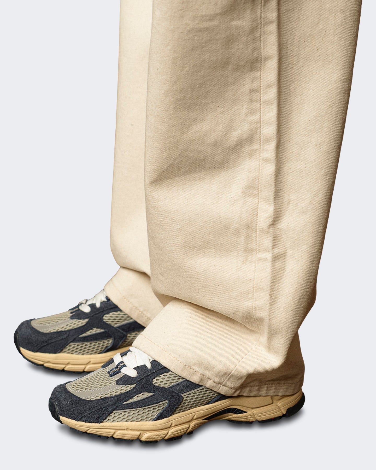 Mercer Unisex Lage sneaker met klassiek Americana design Blauw - Eleganza.nl