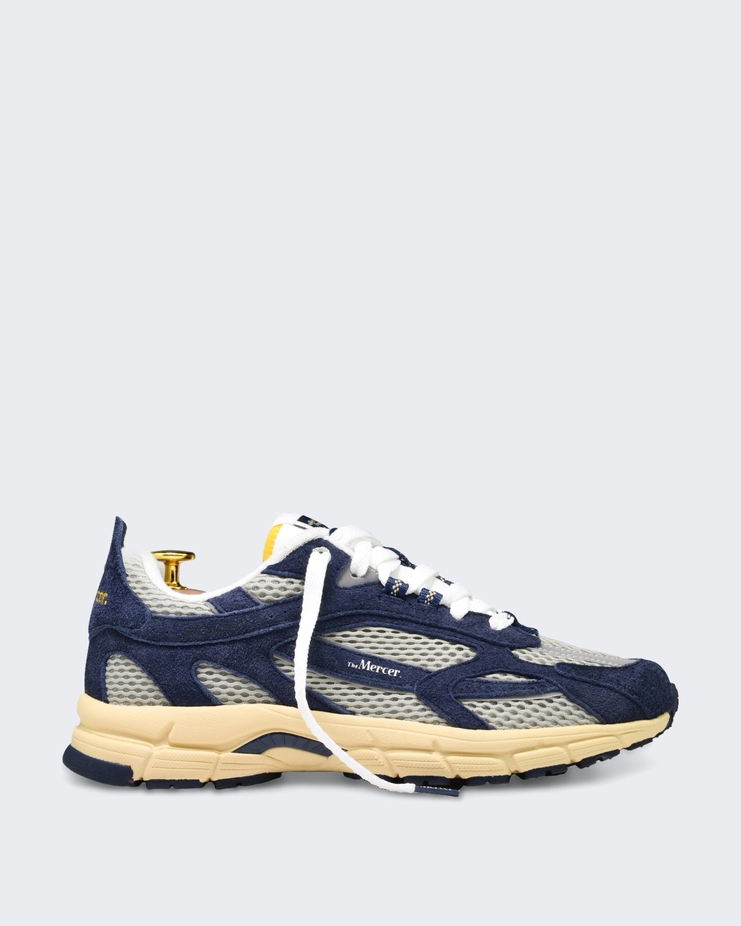 Mercer Unisex Lage sneaker met klassiek Americana design Blauw - Eleganza.nl