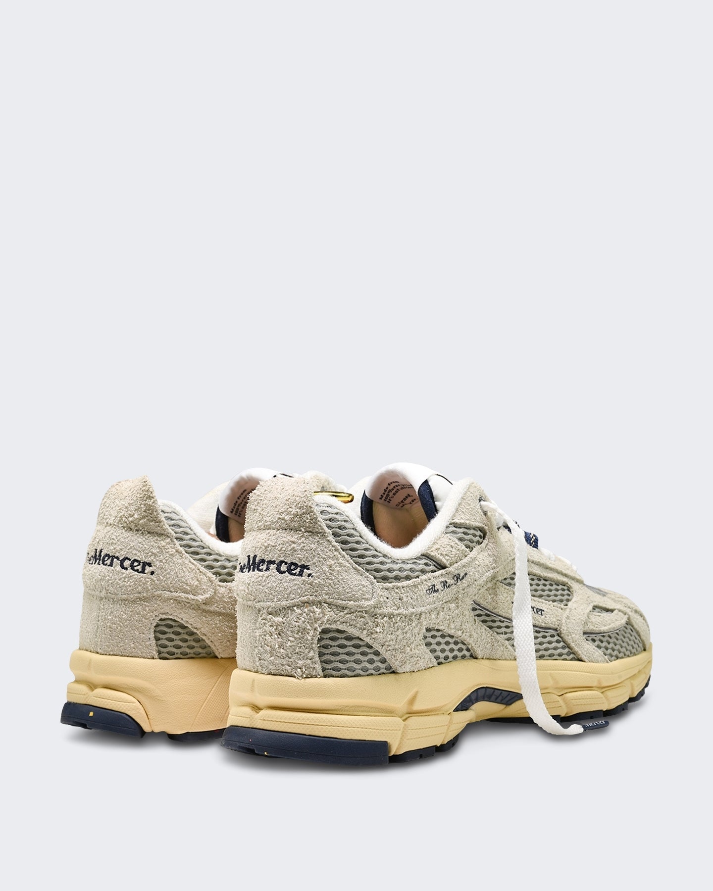 Mercer Unisex Lage sneaker met klassiek Americana design Wit - Eleganza.nl