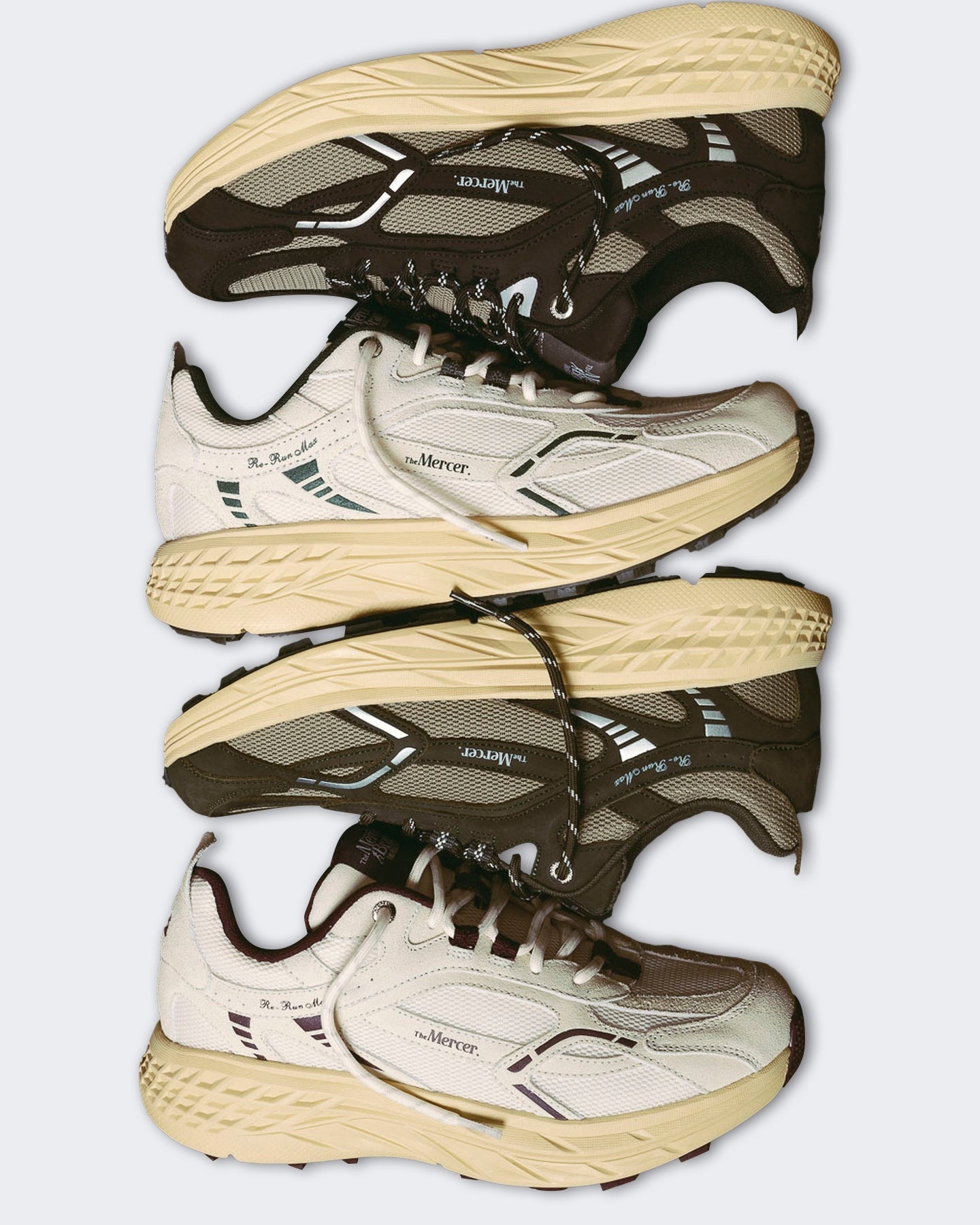 Mercer Unisex Sneaker in legergroene kleur Groen - Eleganza.nl
