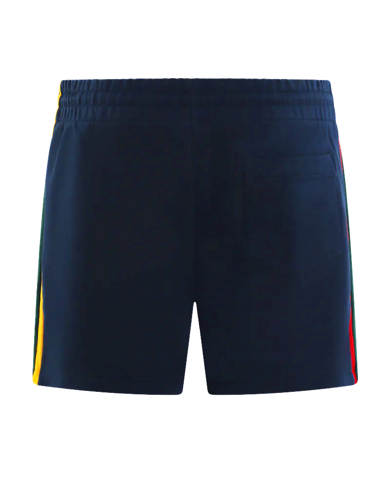 Heren Colourblock Short Blauw
