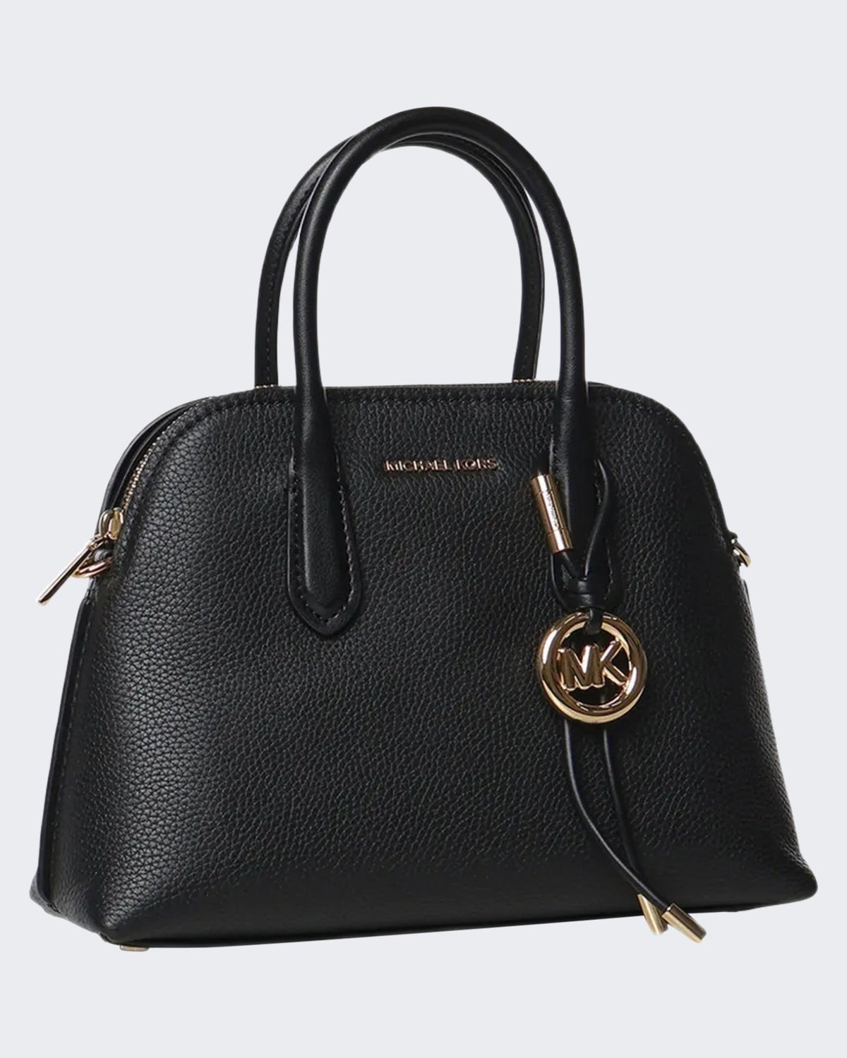 Michael Kors Dames Medium Dome Chain Satchel Black - Eleganza.nl