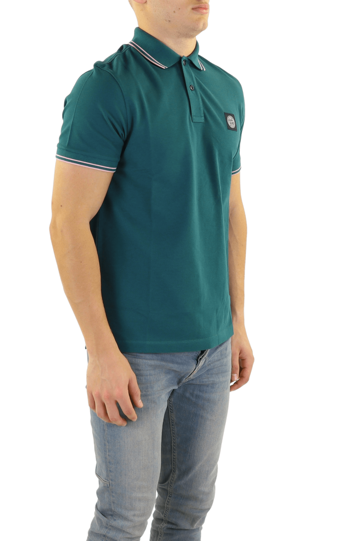 Heren Polo M/Corta Slim Fit