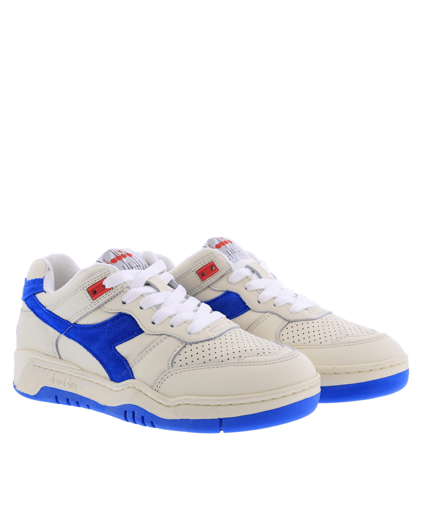 Dames B560 Used Wit/Blauw