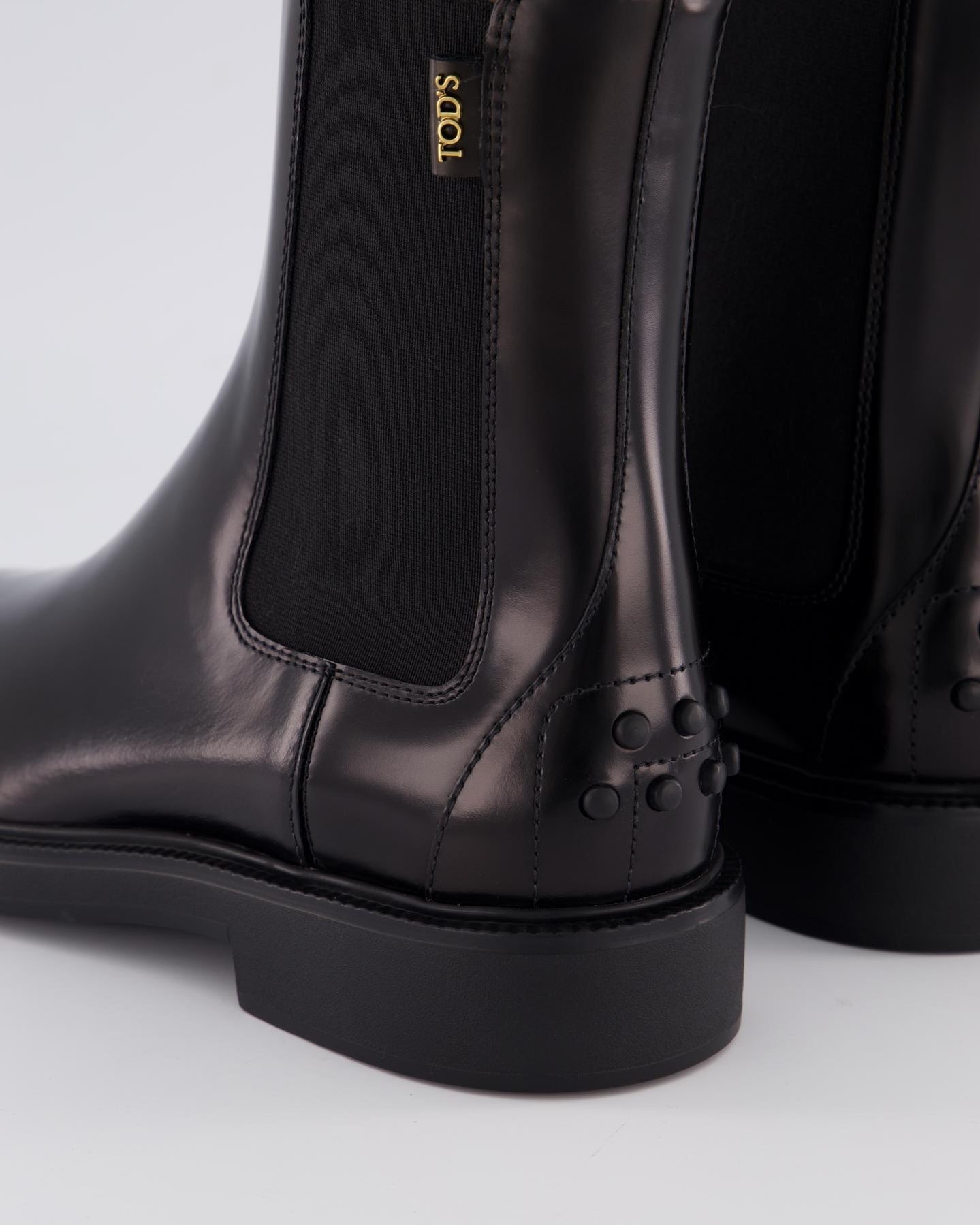 Tods Dames Gomma 20L Chelsea Boot Zwart – foto 5