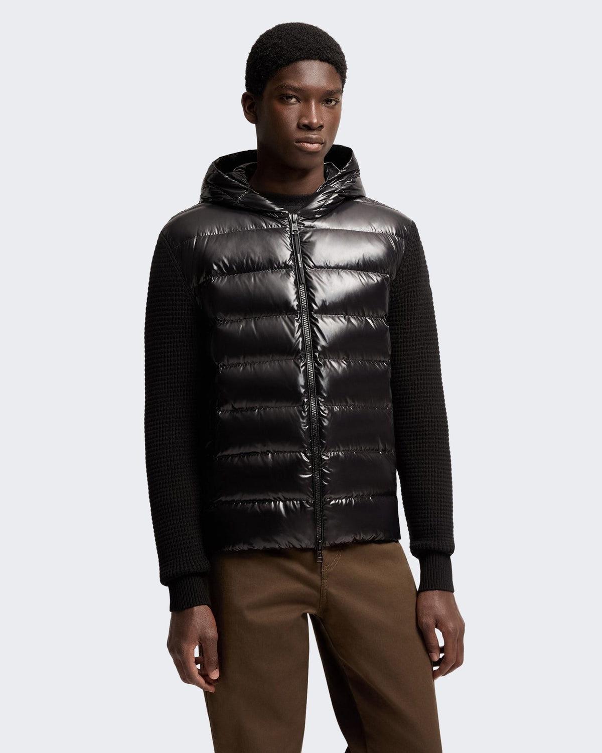 Moncler Heren Cardigan-L20919b00059 M4281-Black Zwart - Eleganza.nl
