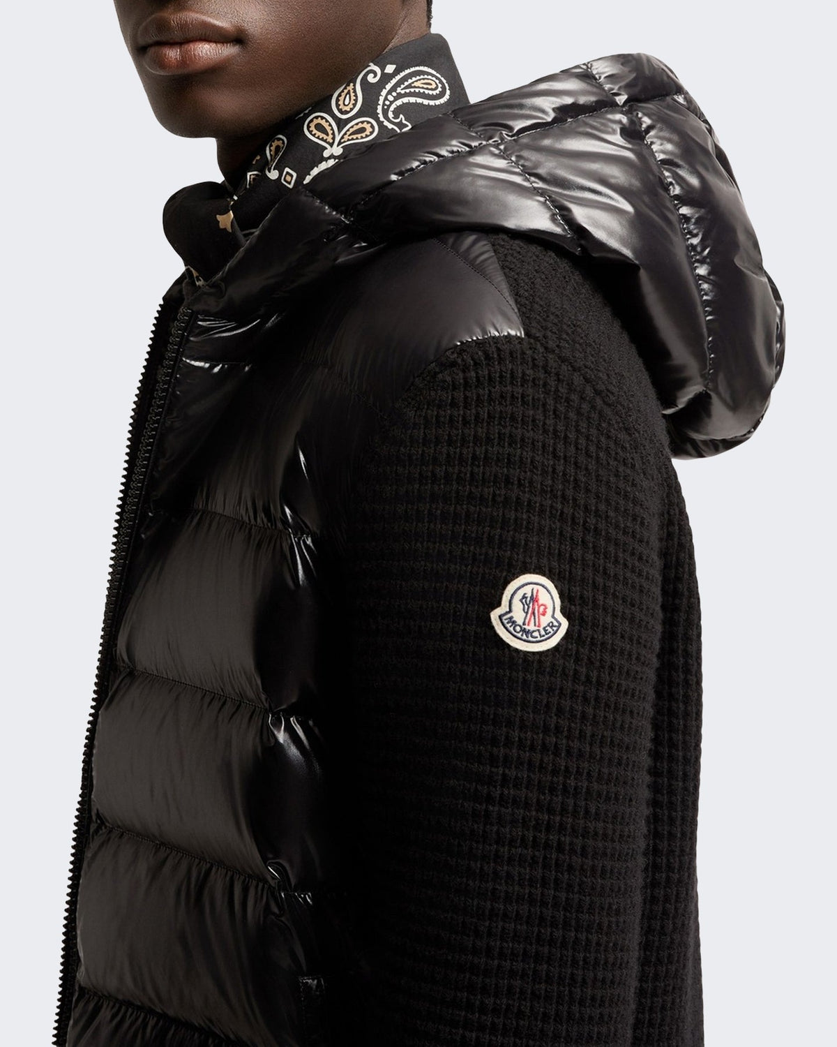 Moncler Heren Cardigan-L20919b00059 M4281-Black Zwart - Eleganza.nl
