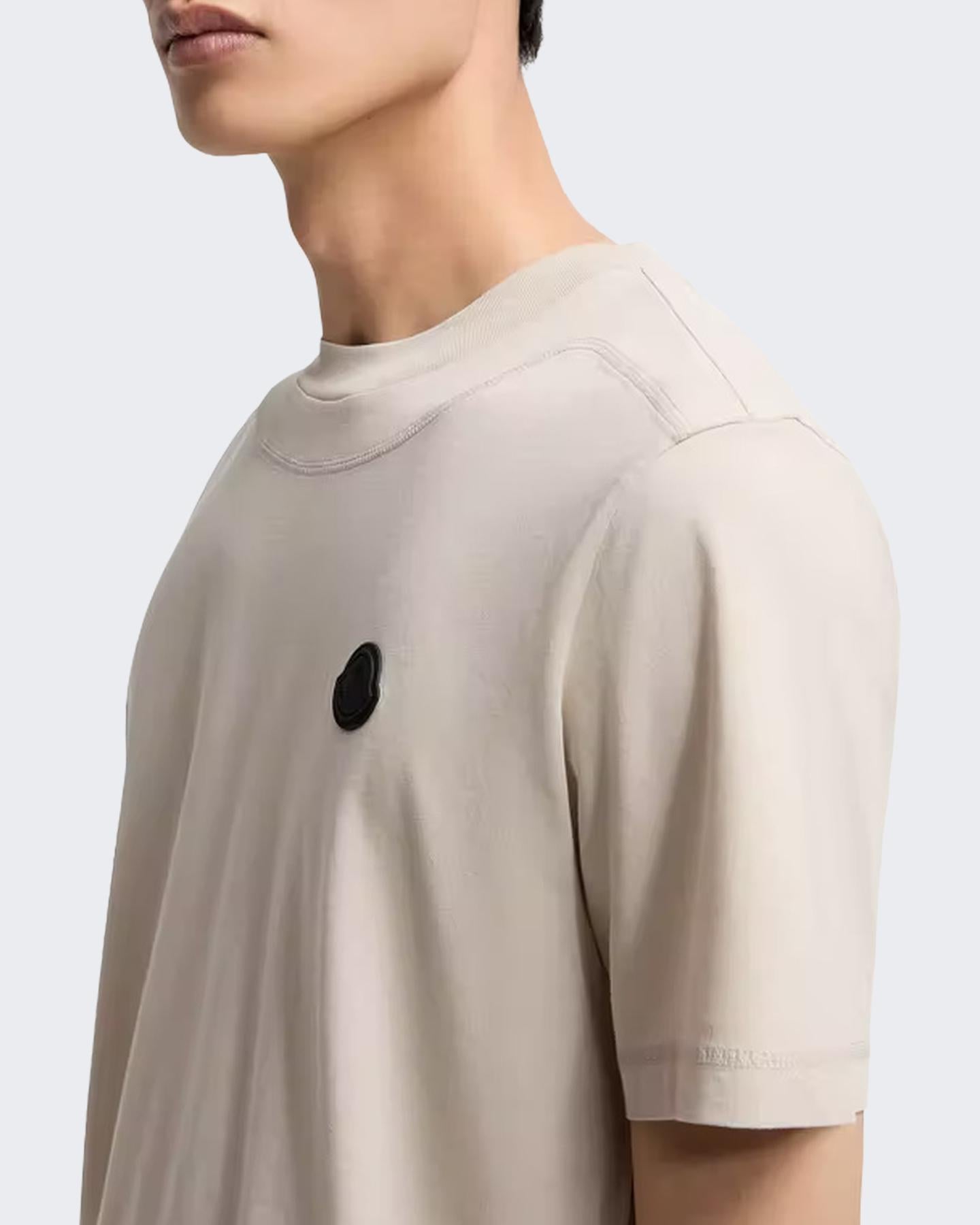 Moncler Heren Logopatch T-Shirt Zwart - Eleganza.nl