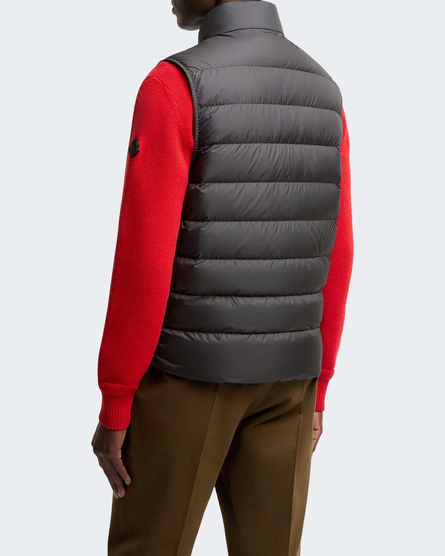 Moncler Heren Treompan gewatteerd vest Zwart - Eleganza.nl