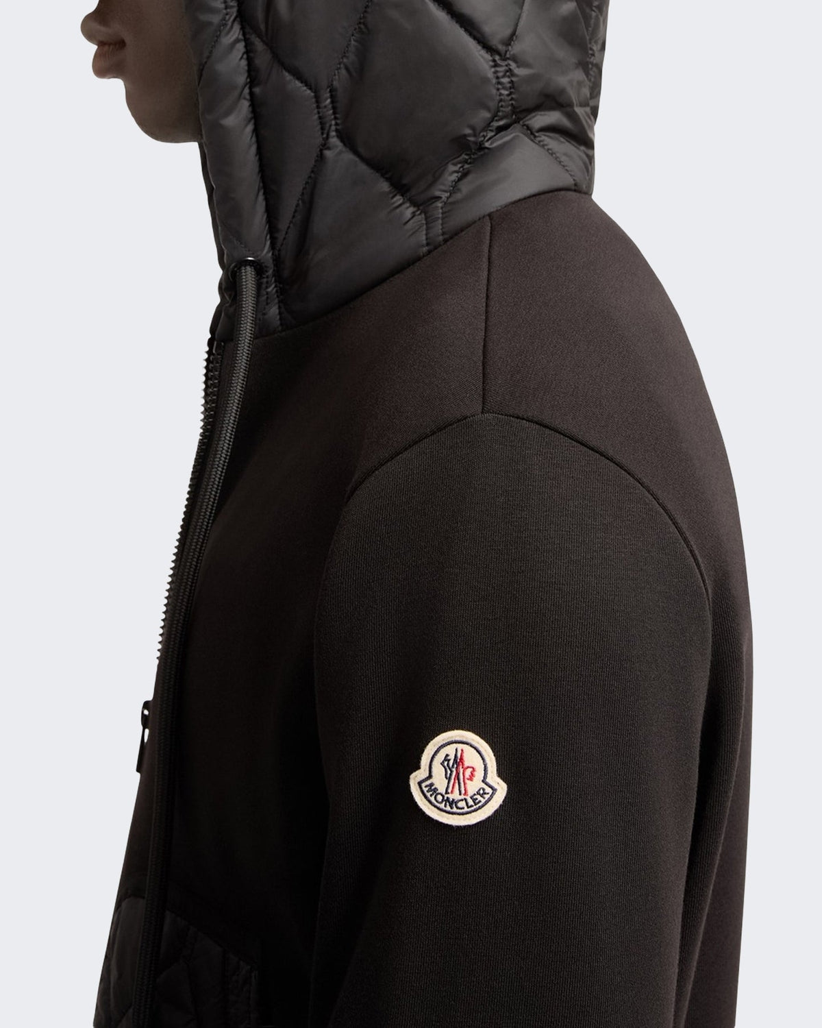 Moncler Heren Zip-up cardigan Zwart - Eleganza.nl