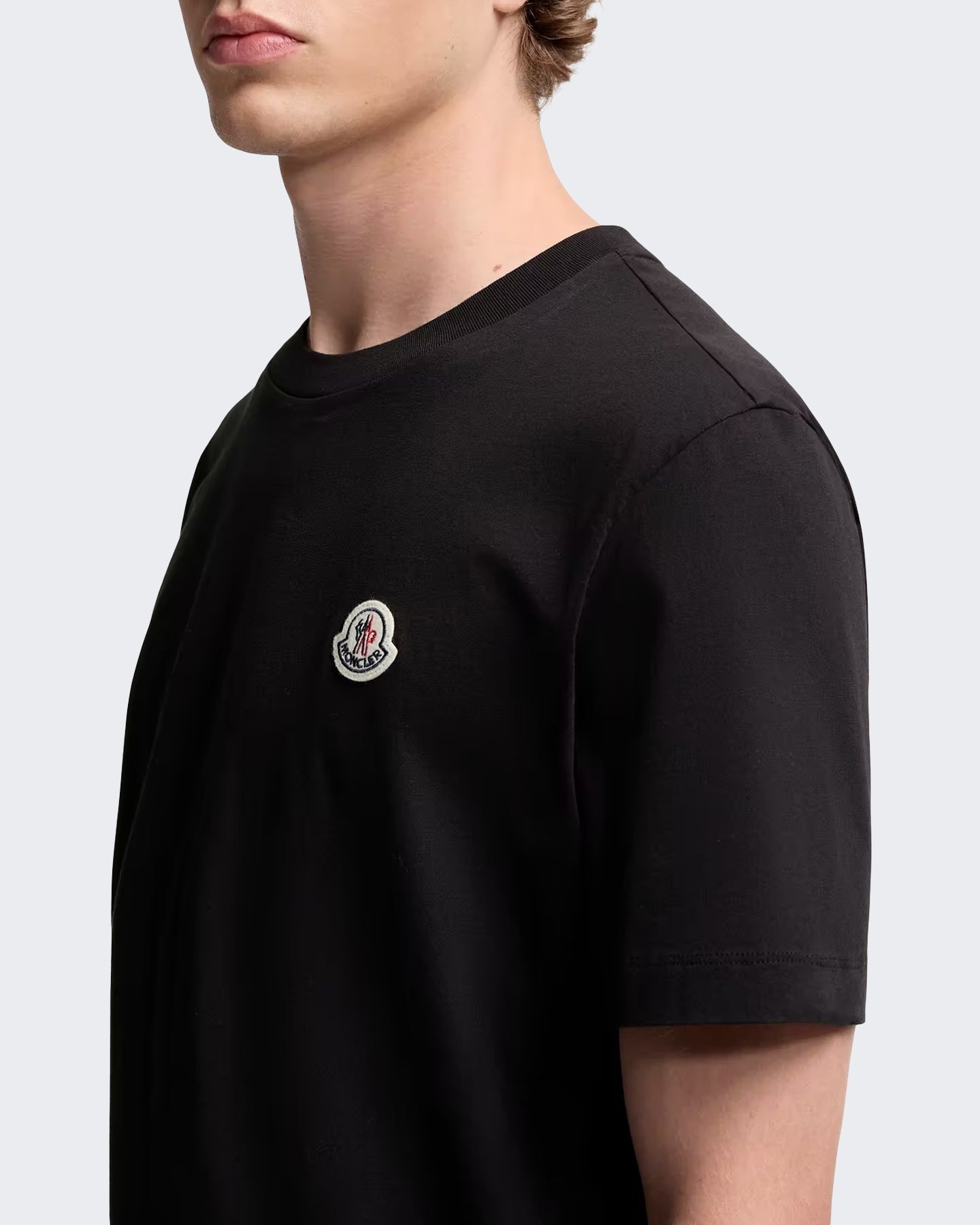 Moncler Moncler Heren T-shirt 3-pack met korte mouwen Zwart - Eleganza.nl