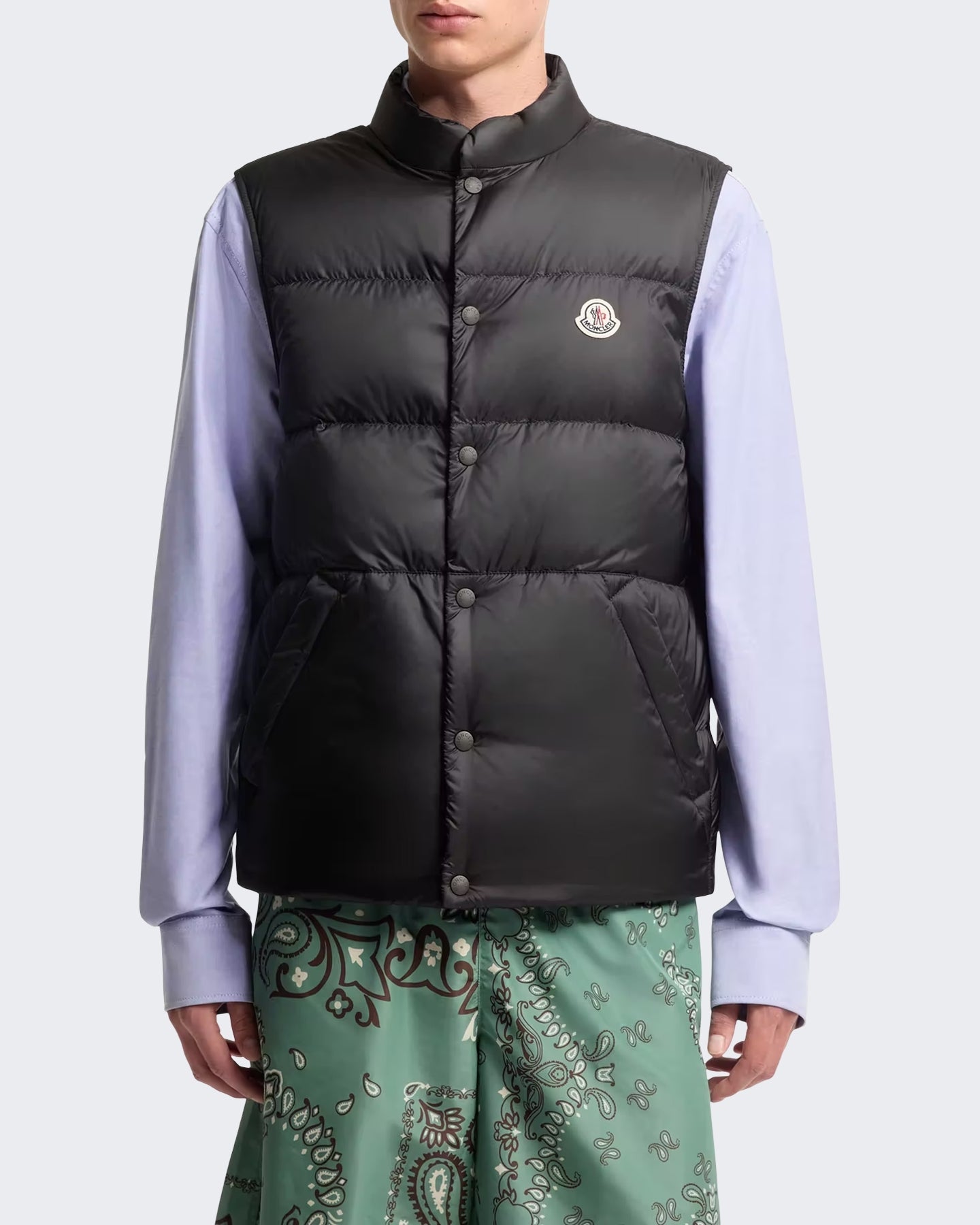 Moncler Moncler Heren Tuquerouye gewatteerd vest Zwart - Eleganza.nl