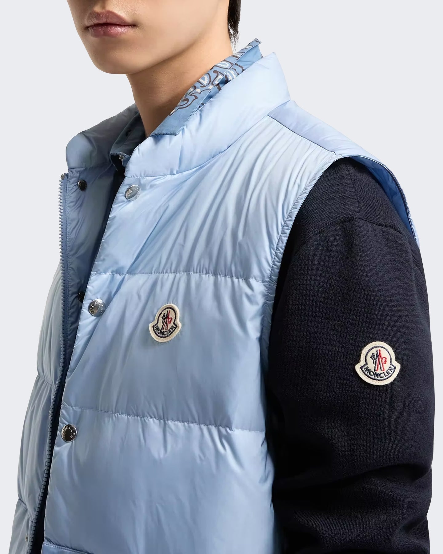 Moncler Moncler Heren Tuquerouye vest Blauw - Eleganza.nl