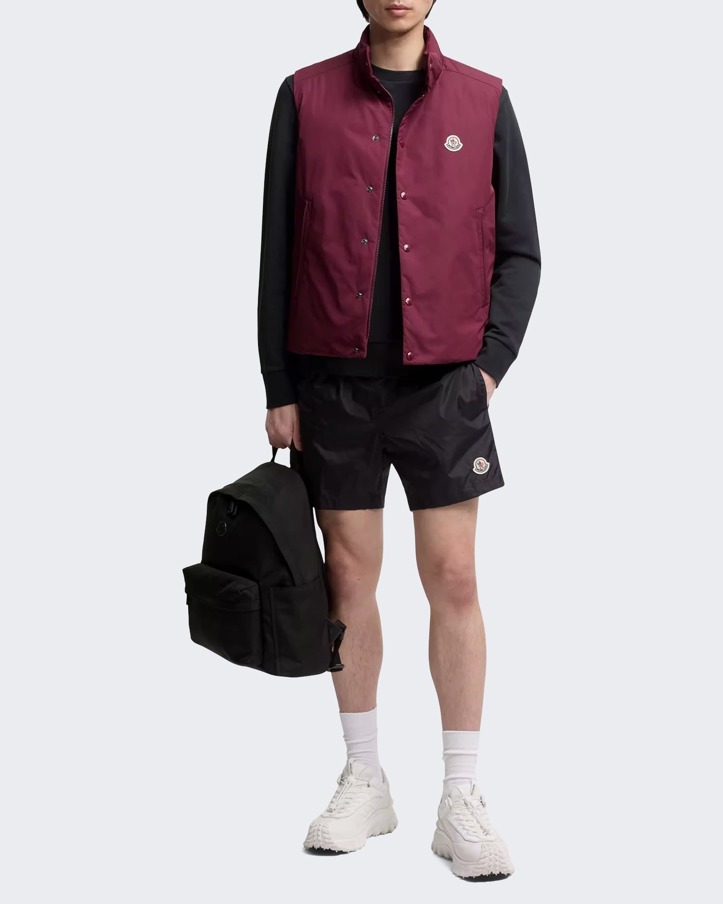 Moncler Moncler Heren Zwembroek Blauw - Eleganza.nl