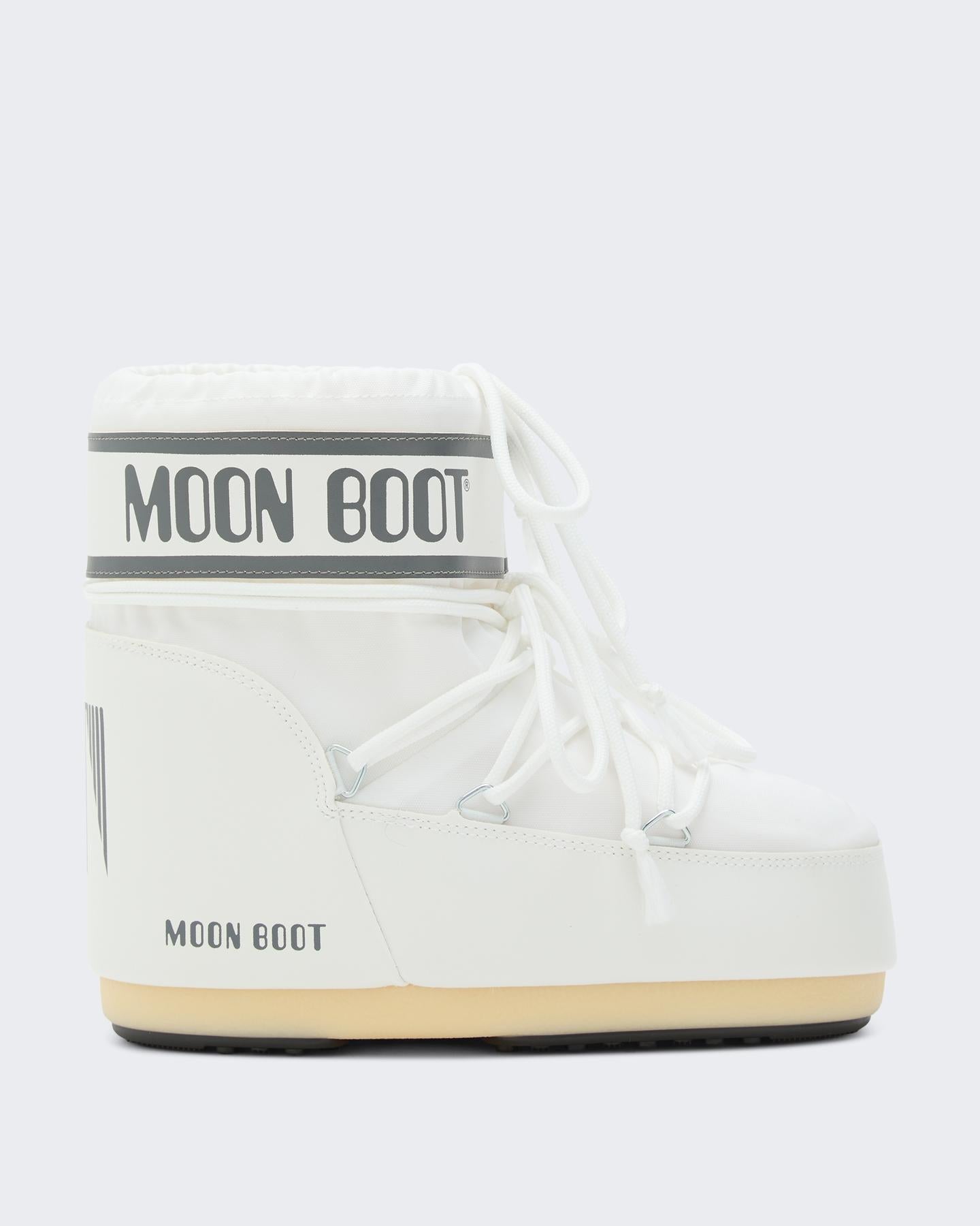 Moon boot Dames Icon Low Nylon Boot Wit - Eleganza.nl