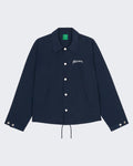 Herren-Coach-Jacke mit charakteristischem Design — huidige kleur