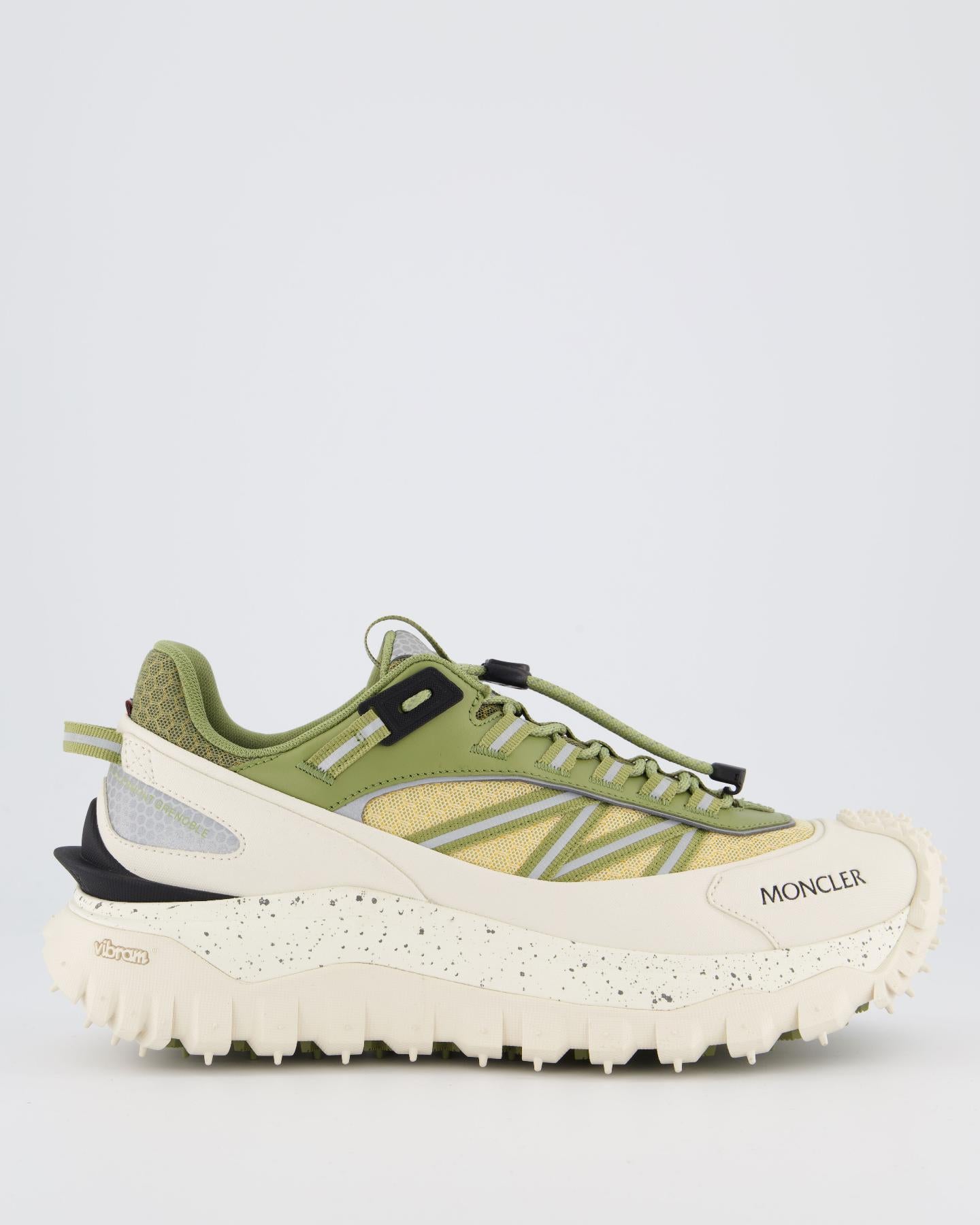 Heren Trailgrip Sneakers Wit/Groen