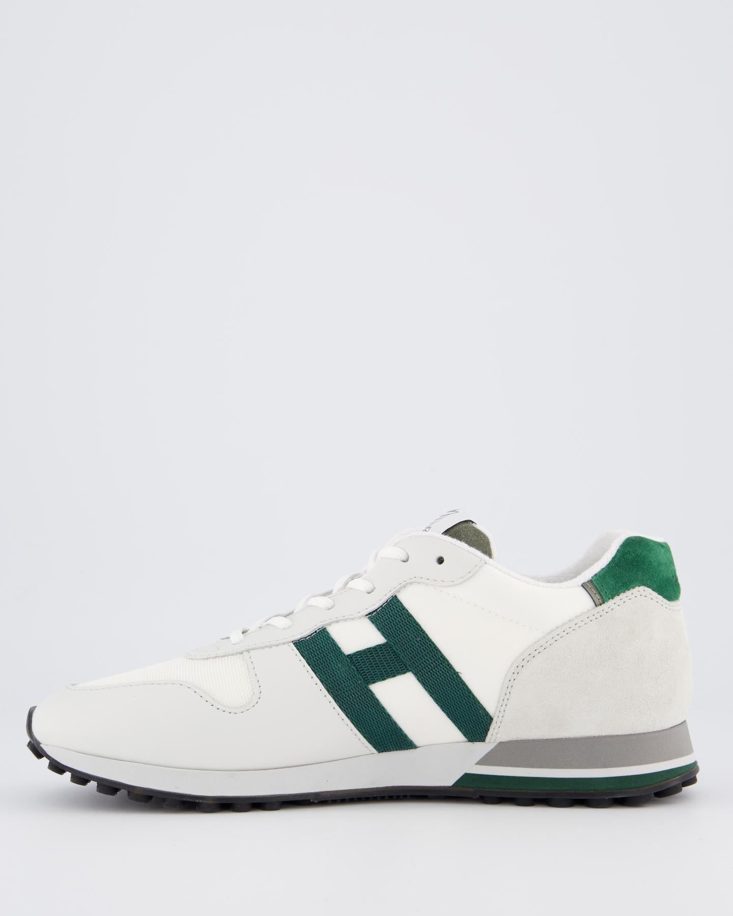 Heren H383 Sneaker Wit/Groen