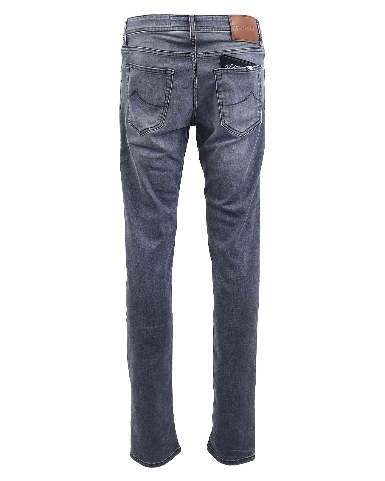 Heren Nick Slim Fit Jeans Grijs