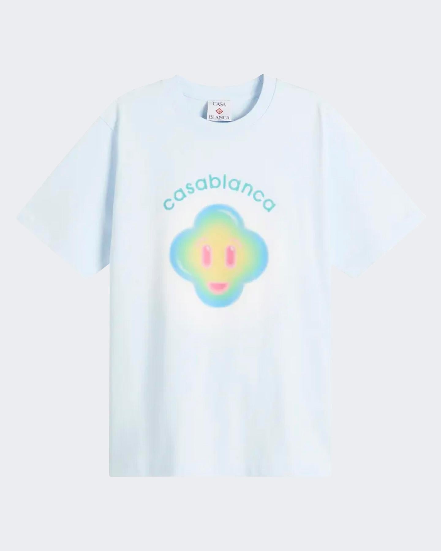 Heren Airbrush Smiley T-Shirt