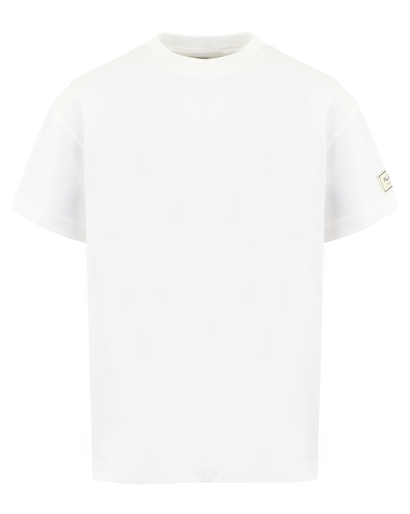Heren Atelier Armpatch T-Shirt Wit
