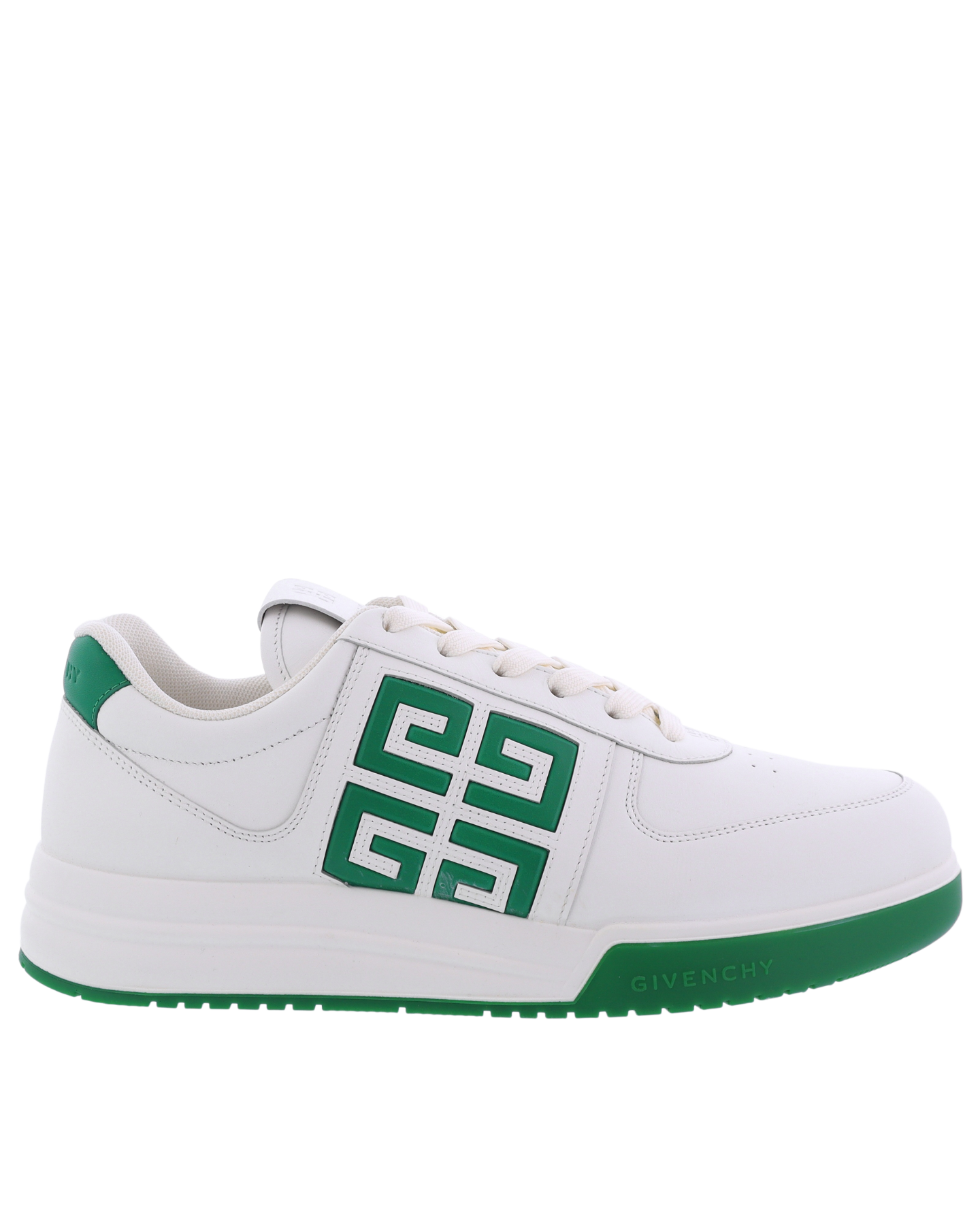 Heren G4 Low Sneakers Wit/Groen