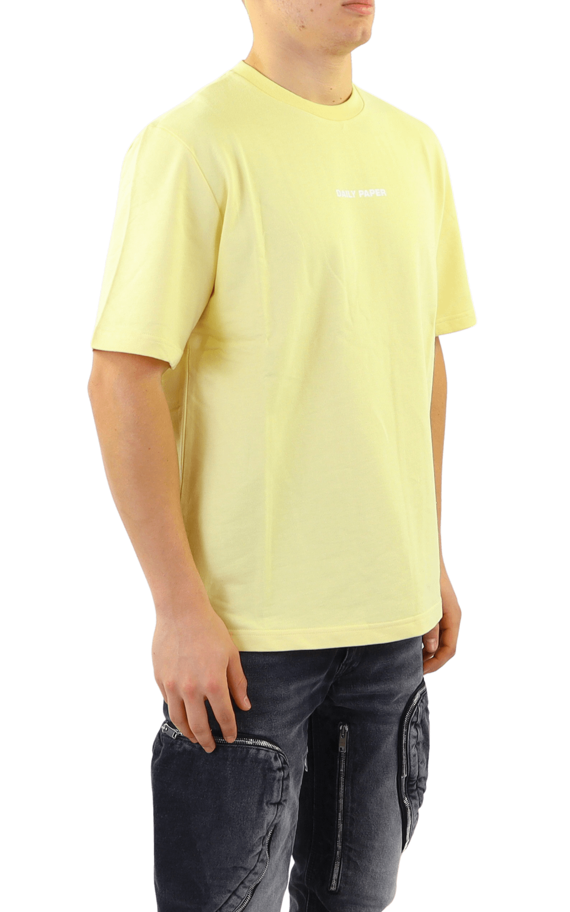 Daily paper discount shirt geel