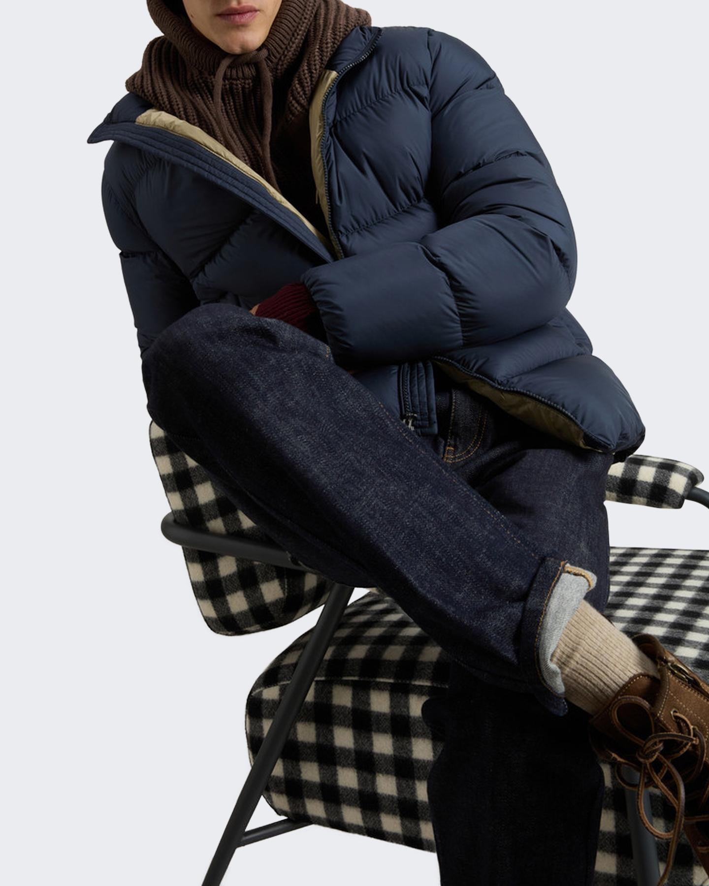 Heren Cloud Eagle Jacket Blauw