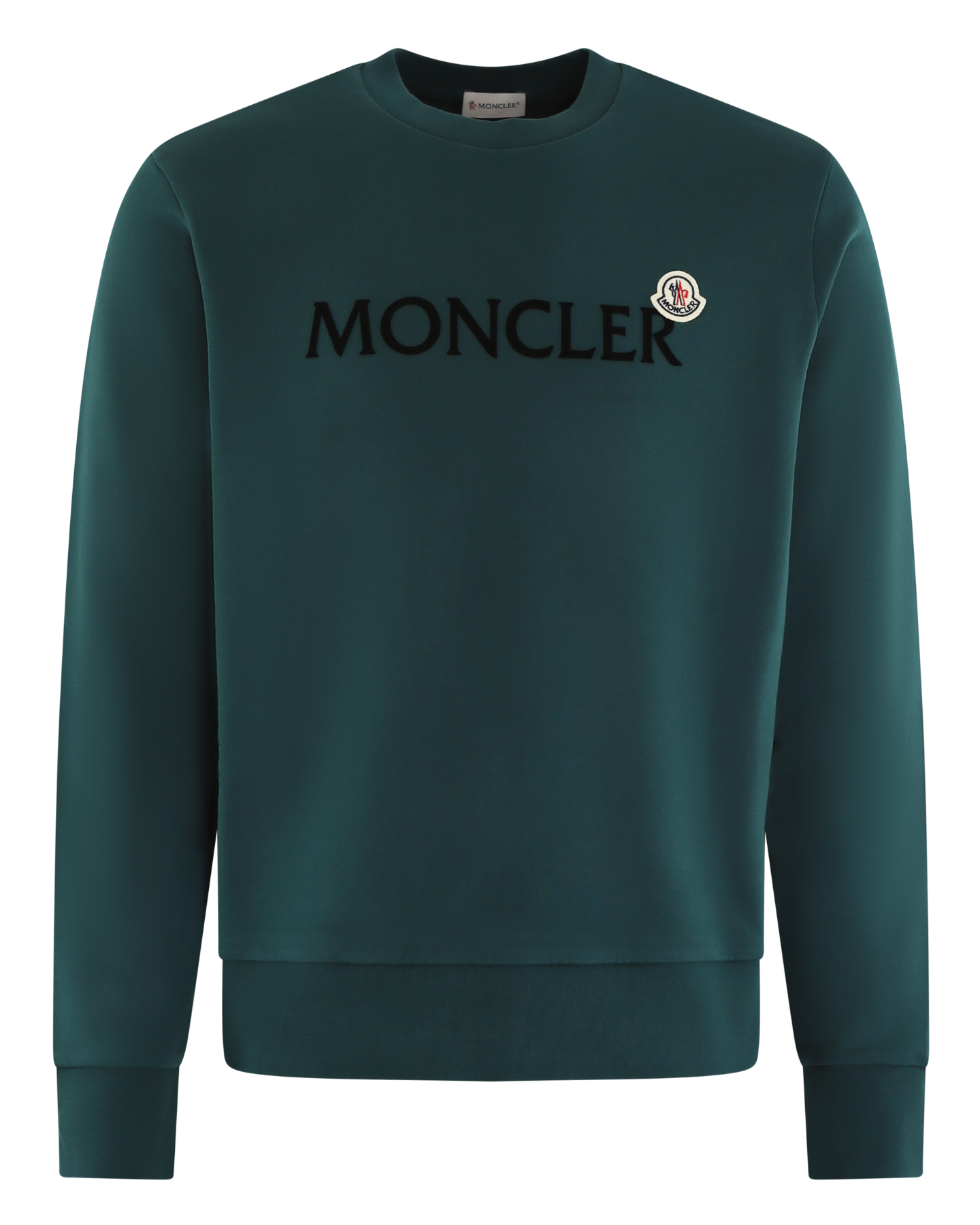 Heren Flocked and Printed Logo Groen