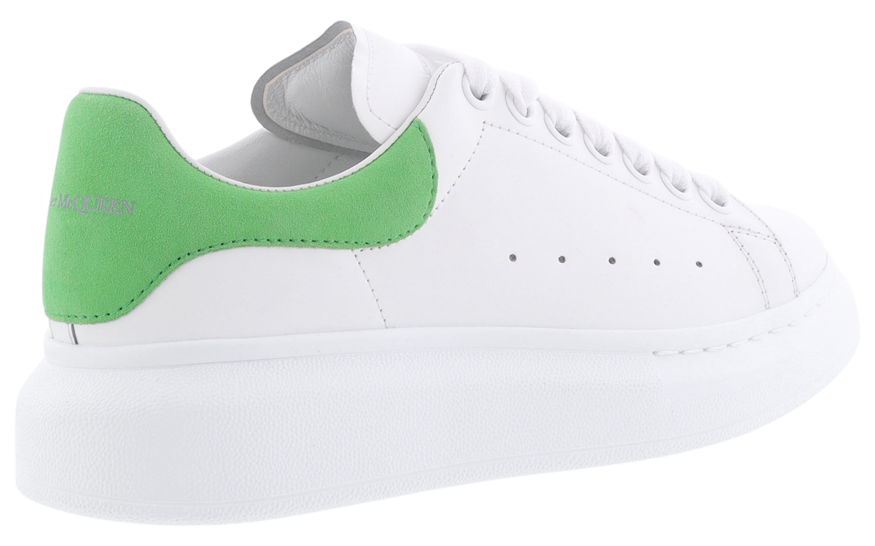 Dames Oversized Sneaker wit/groen