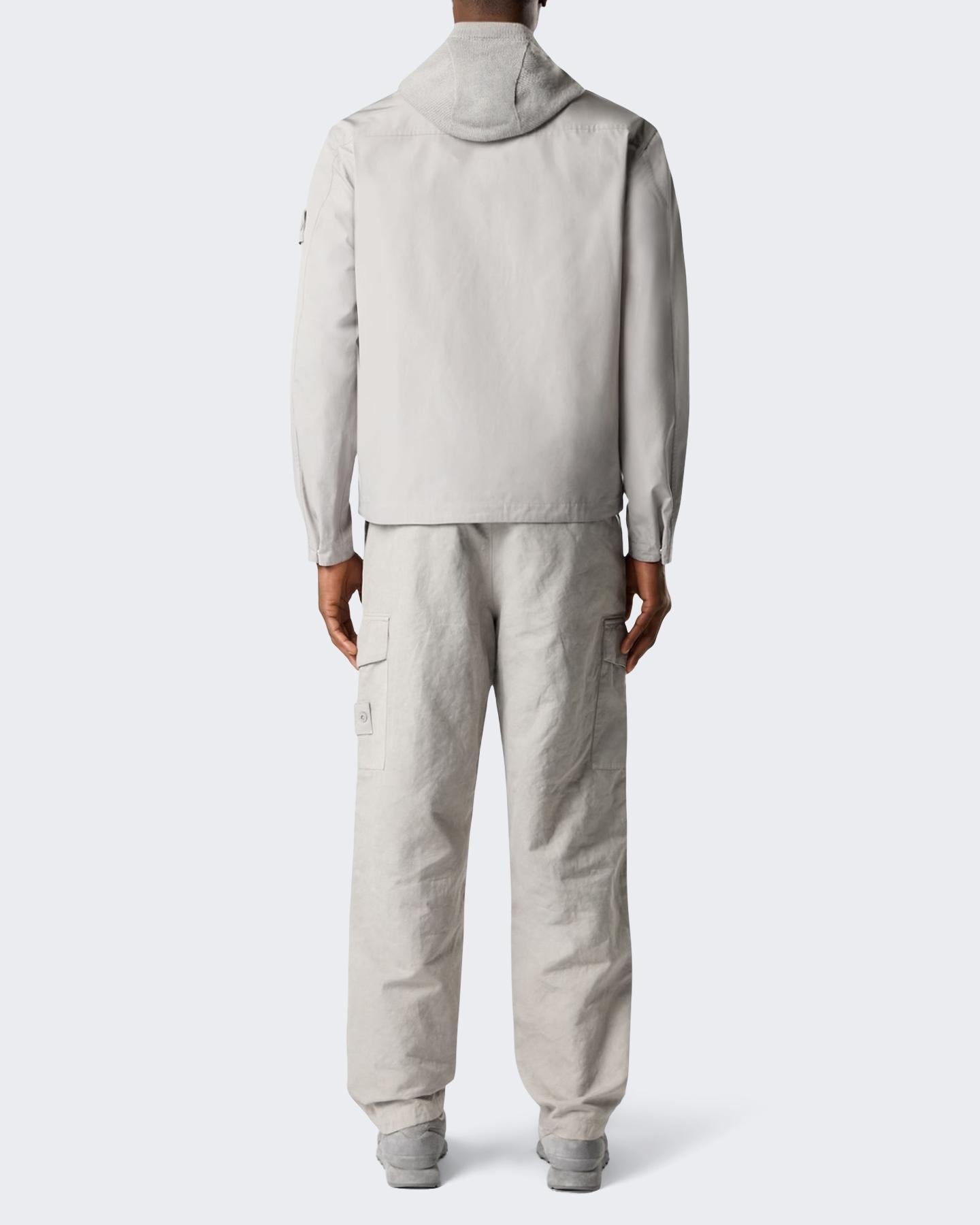 Heren Cotton Ghost Overshirt Beige