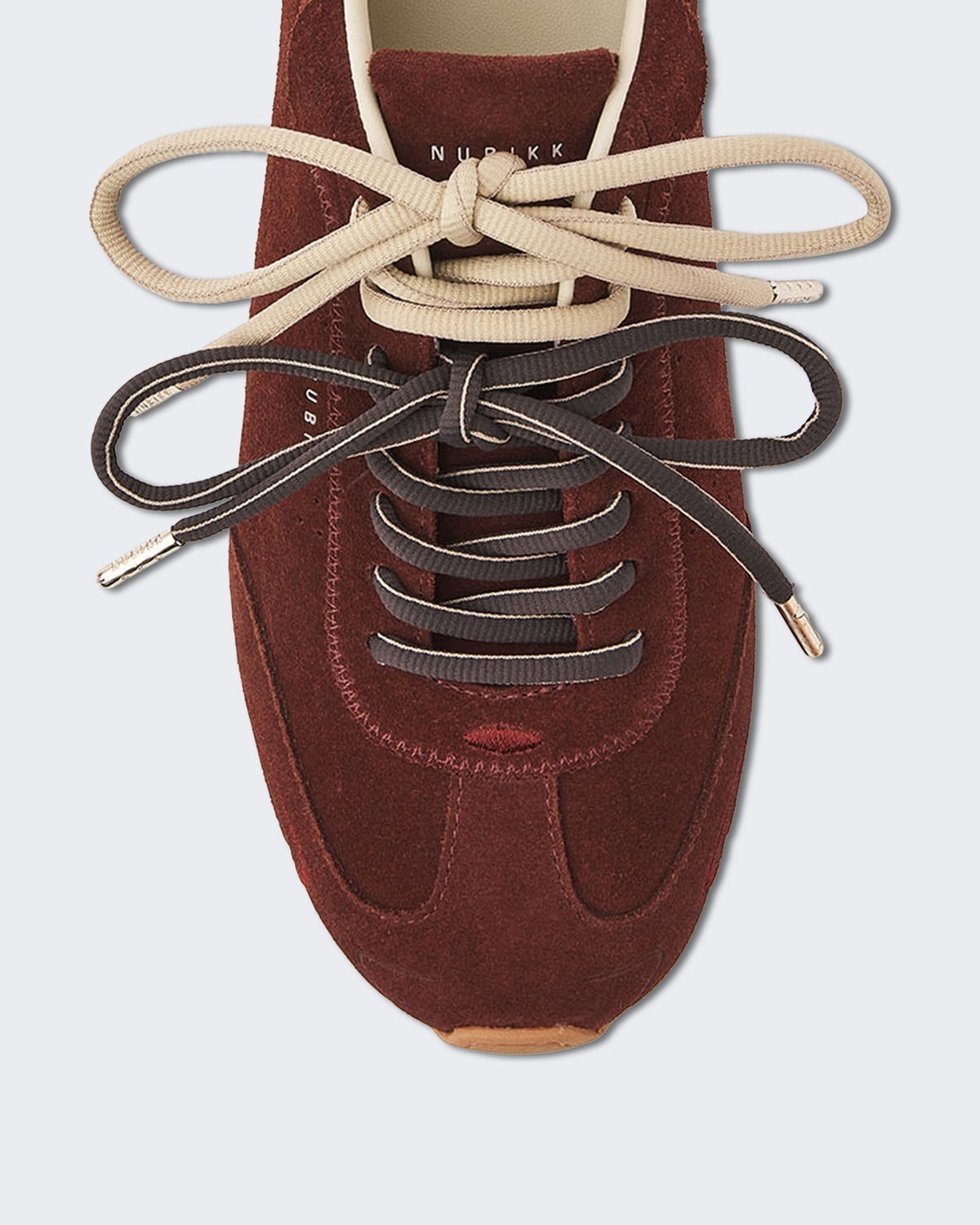 Nubikk Dames Billy Lou II sneakers Beige - Eleganza.nl