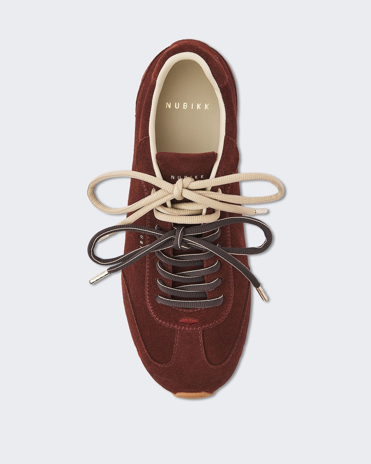 Nubikk Dames Billy Lou II sneakers Beige - Eleganza.nl