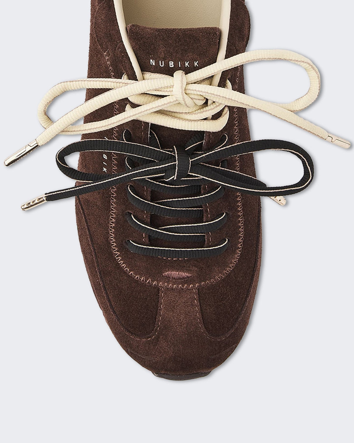 Nubikk Dames Billy Lou II sneakers Bruin - Eleganza.nl