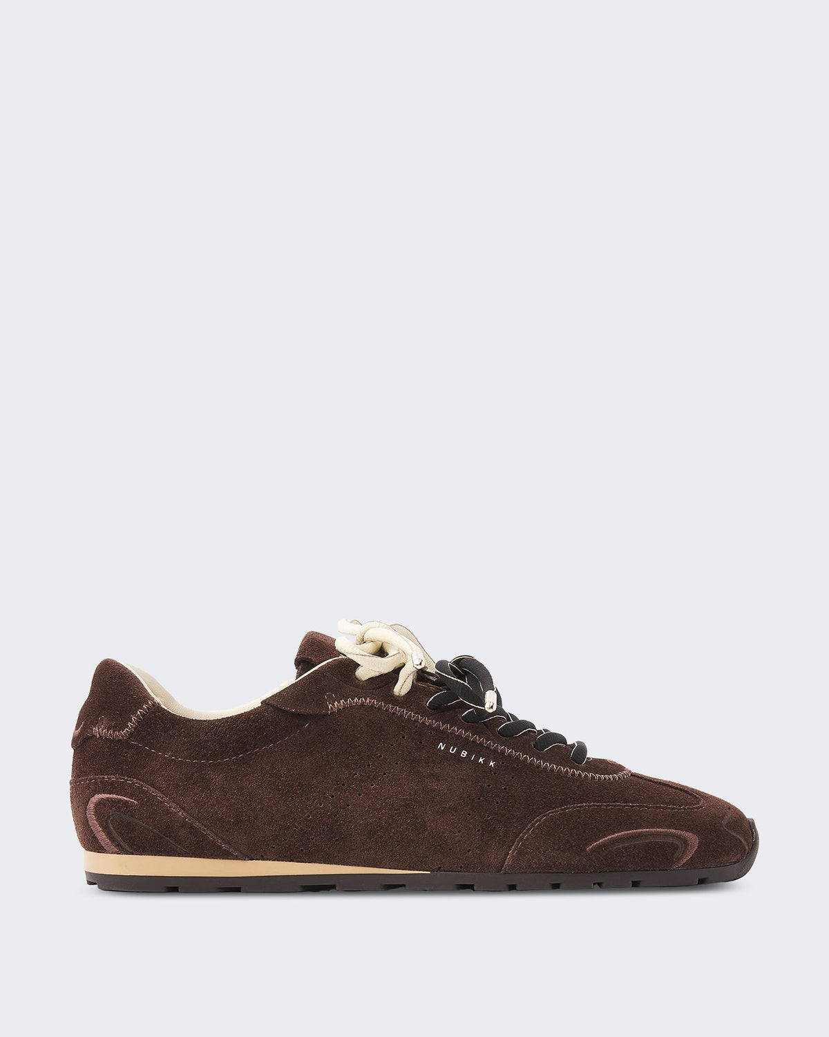 Nubikk Dames Billy Lou II sneakers Bruin - Eleganza.nl