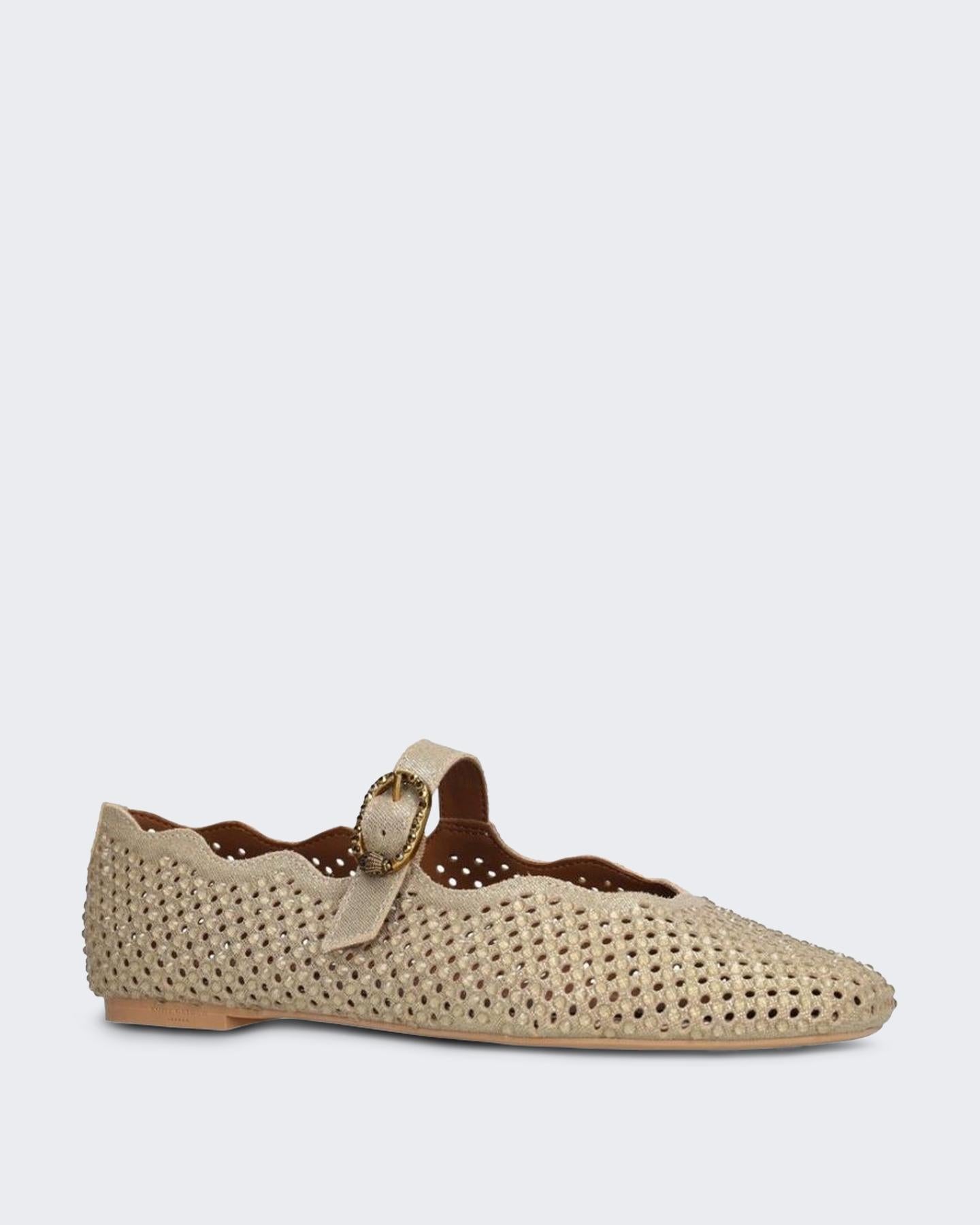 Dames Wavy Mayfair Ballet Flat